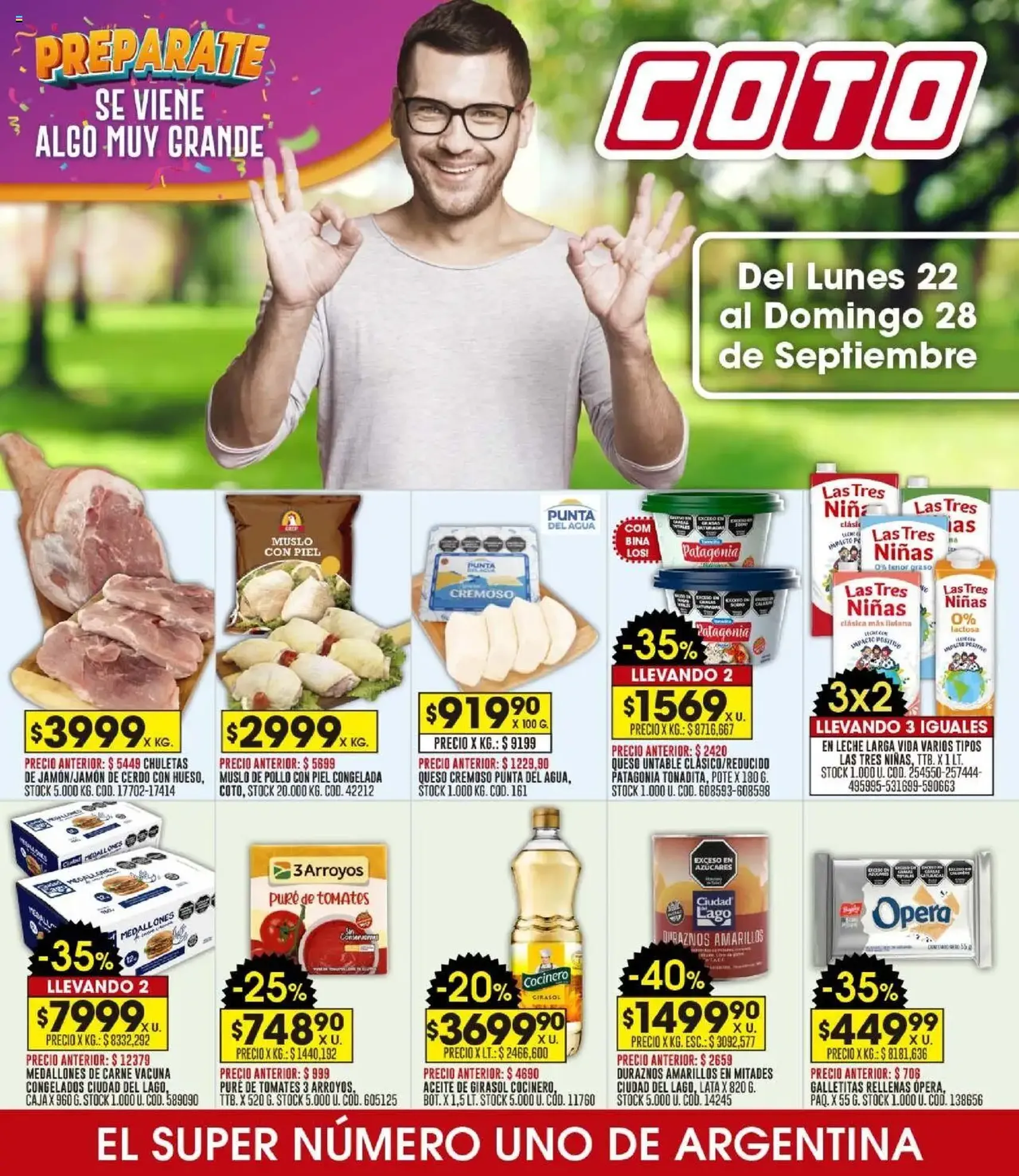 Coto - Ofertas - folleto válido desde 22/09/2025 página 1 de 22 Coto - Ofertas - folleto válido desde 22/09/2025 página 1 de 22