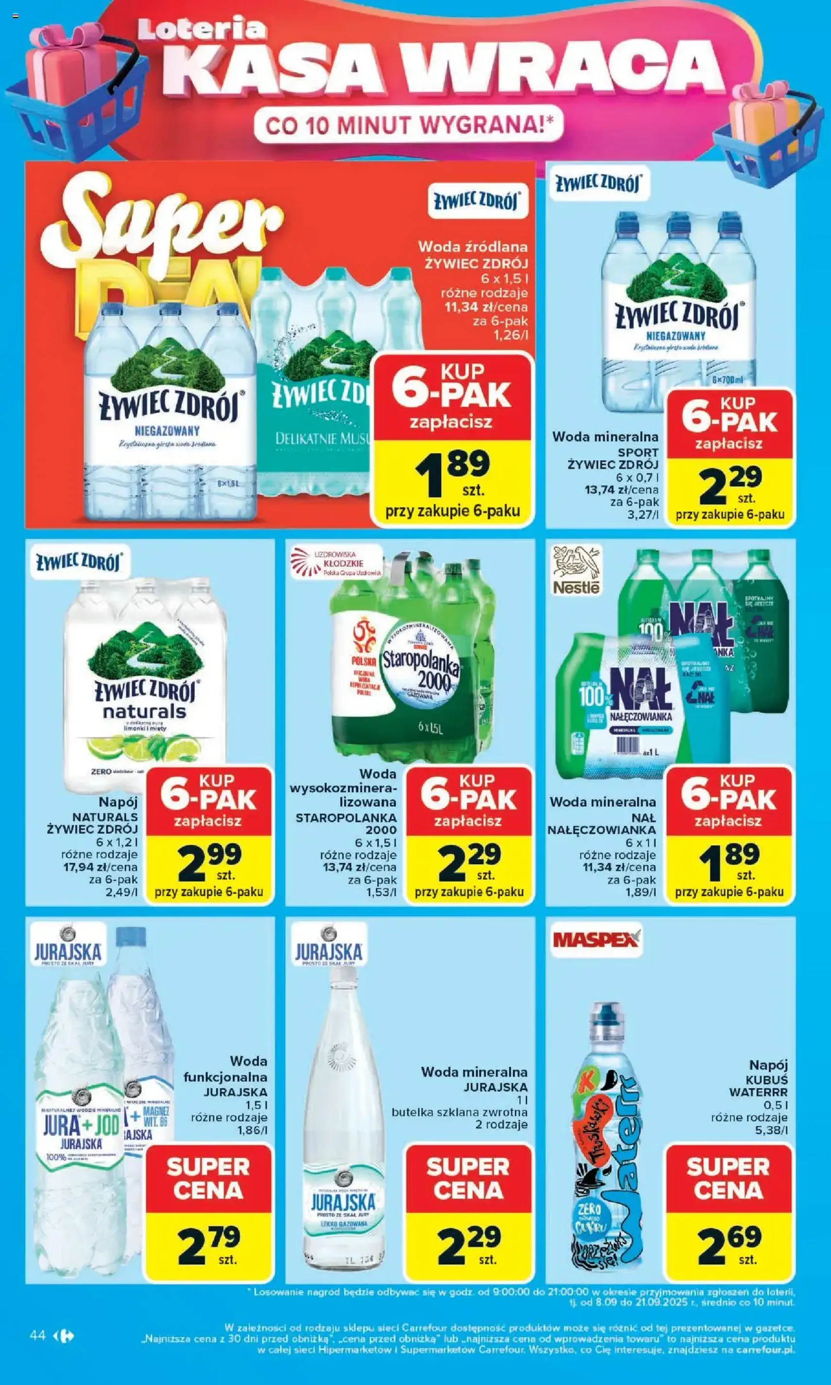 Carrefour Gazetka - ważny gazetka od 08.09.2025 strona 44 z 62 Carrefour Gazetka - ważny gazetka od 08.09.2025 strona 44 z 62