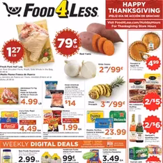 Food 4 Less Weekly Ad - Flyer preview valid from 11/19/2025