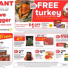 Giant Weekly Ad - Flyer preview valid from 11/21/2025