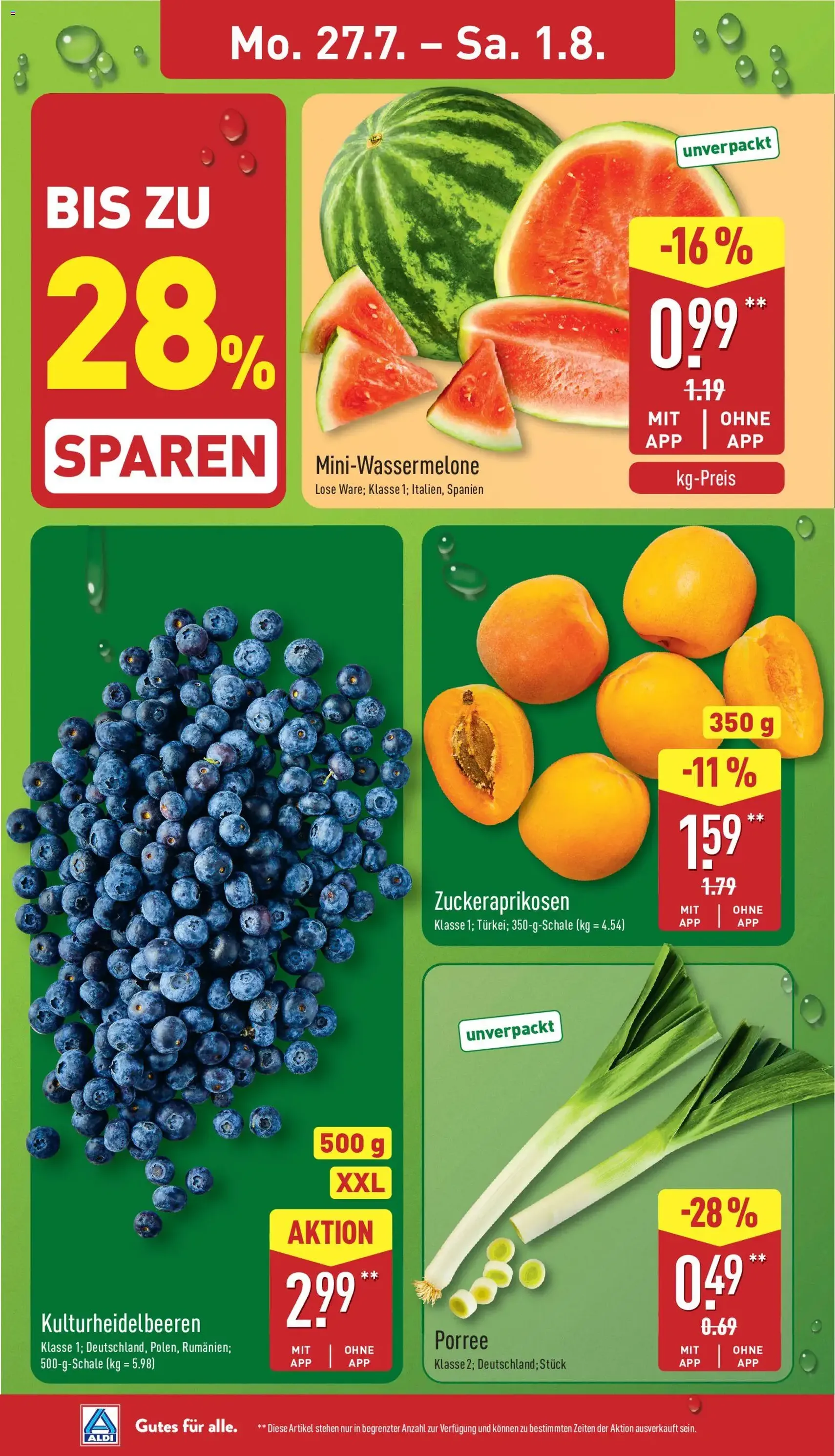 Aldi Prospekt - Gültiger Prospekt ab 27.07.2026, Seite 3 von insgesamt 48