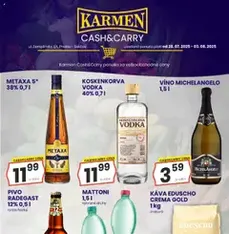 KARMEN CBA leták - náhľad letáku platný od 28.07.2025