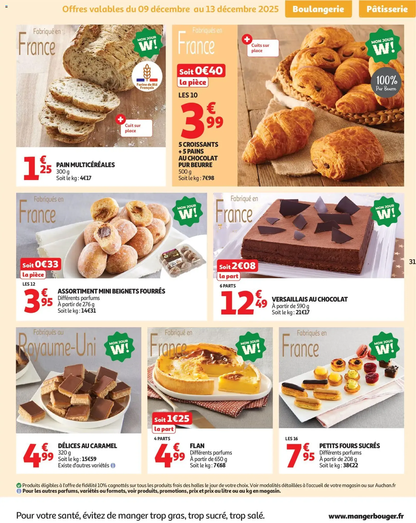 Auchan folder / publicité - geldige folder vanaf 09/12/2025 pagina 31 van 64