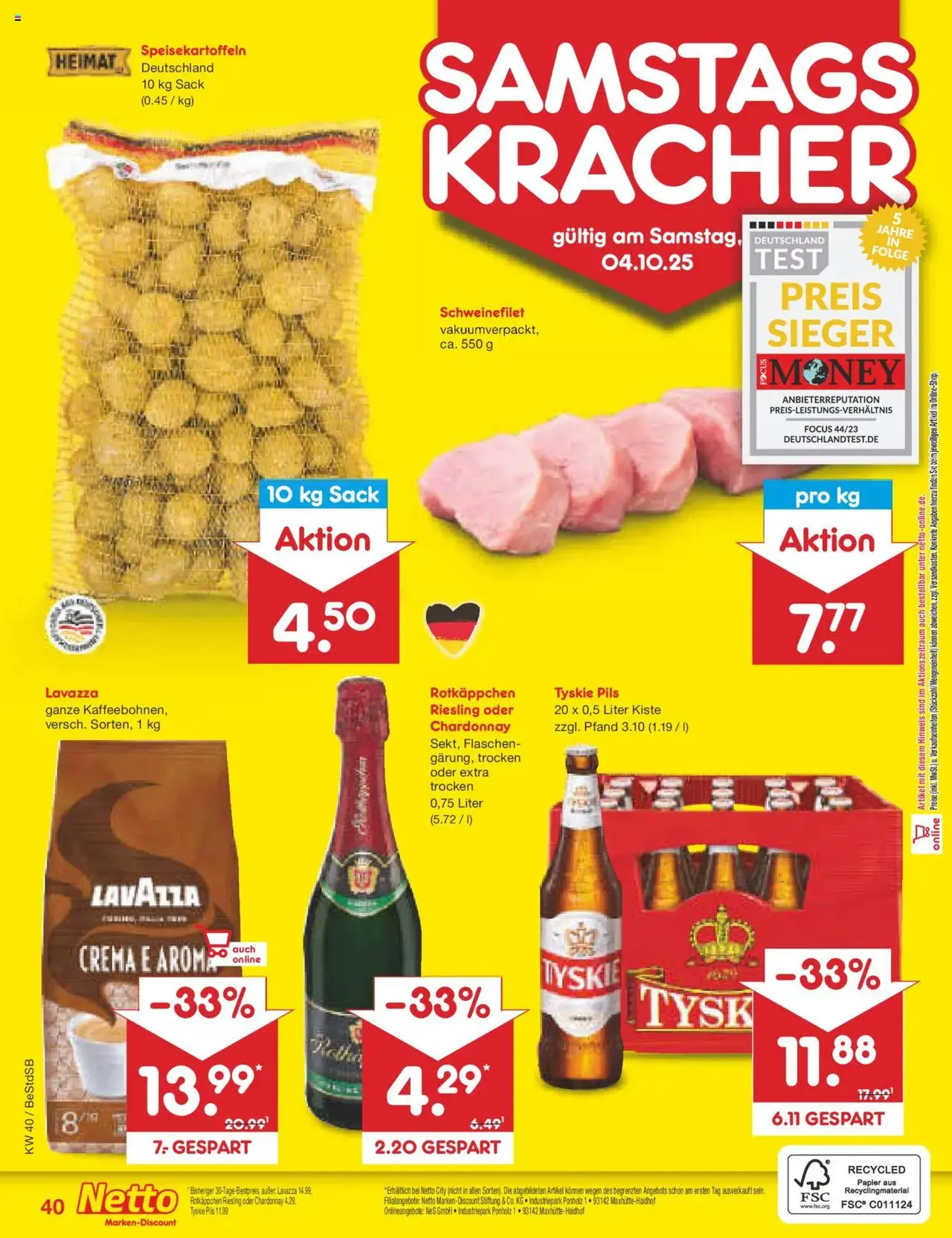 Netto Marken-Discount Prospekt - Gültiger Prospekt ab 29.09.2025, Seite 44 von insgesamt 62