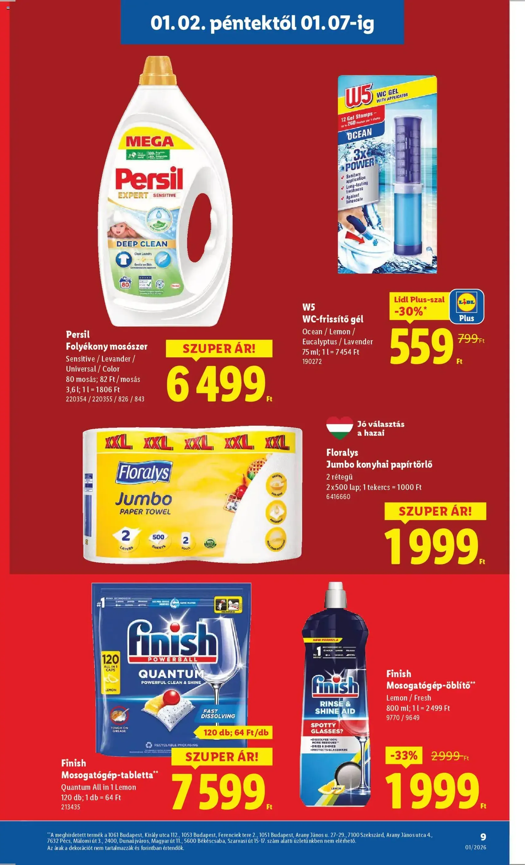 Lidl Akciós újság - 2026.01.02. érvényes szórólap 9 oldal 62 oldalból