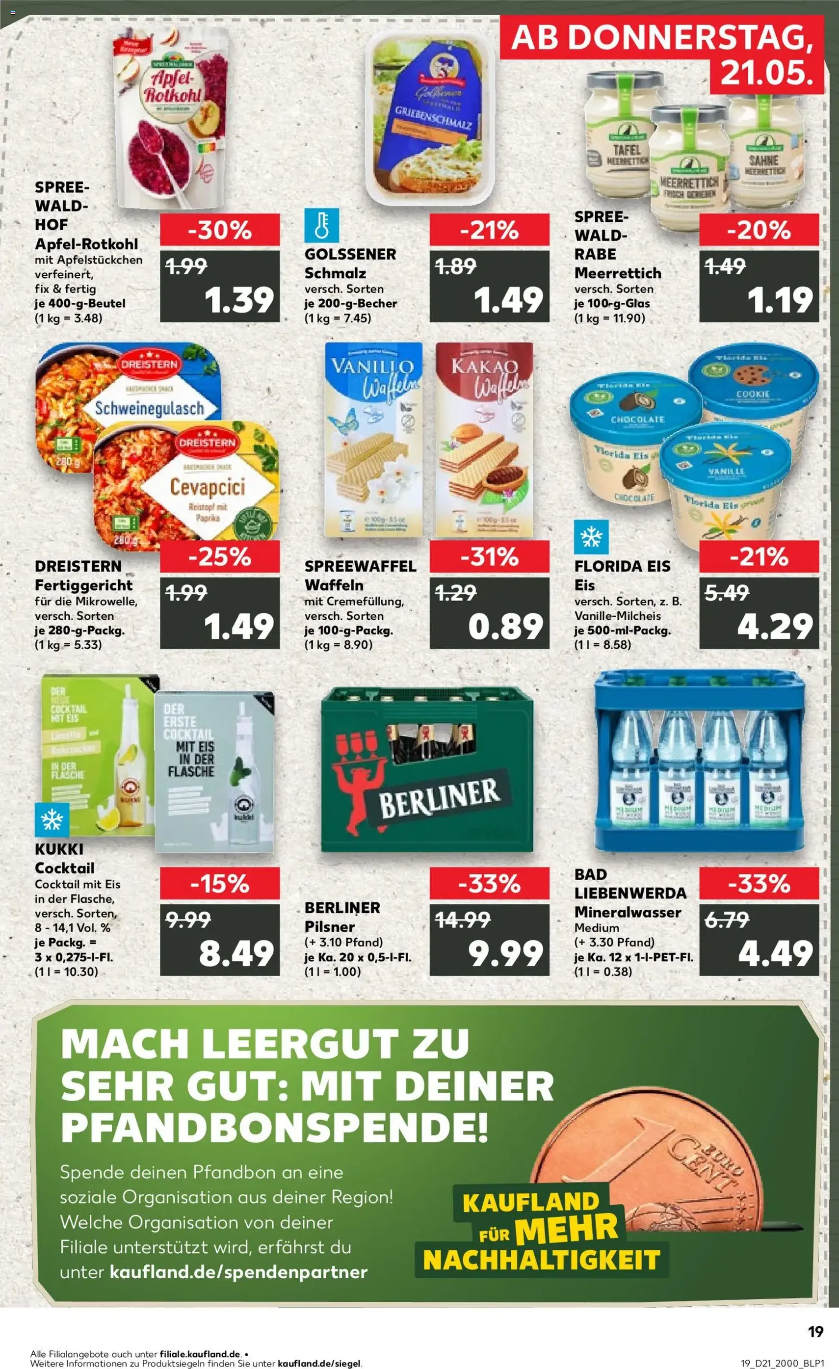 Kaufland Prospekt - Gültiger Prospekt ab 21.05.2026, Seite 19 von insgesamt 58