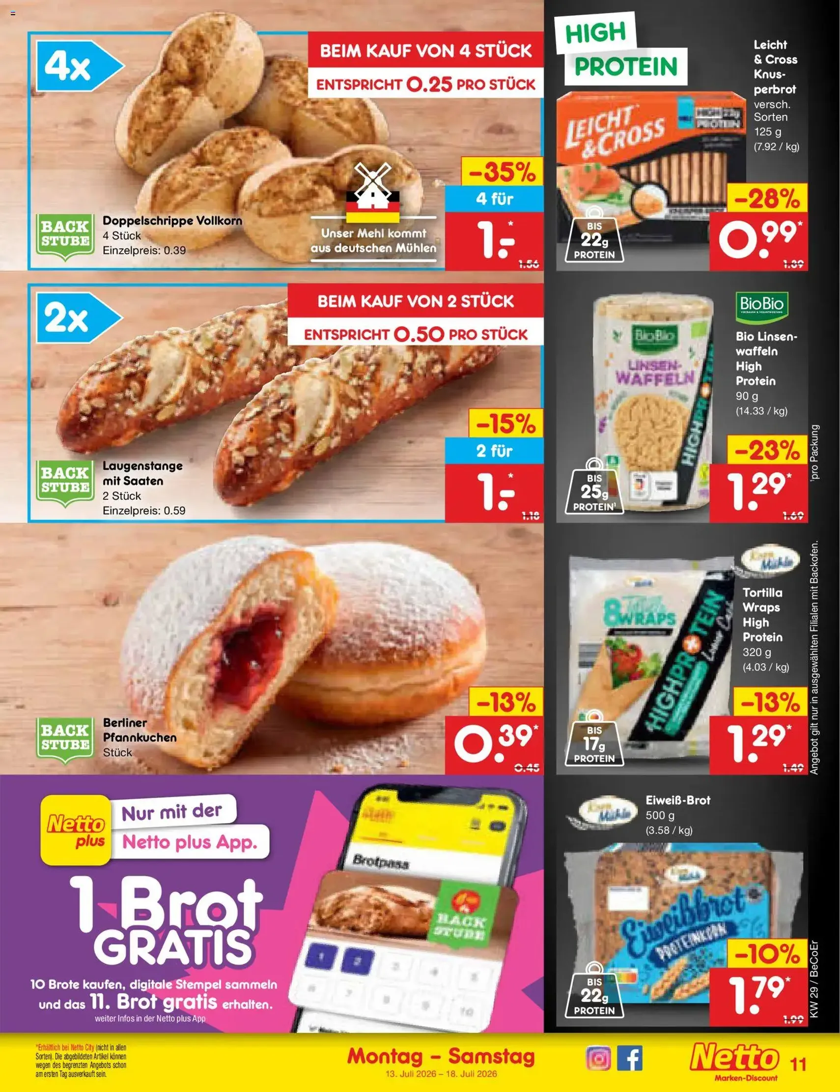Netto Marken-Discount Prospekt - Gültiger Prospekt ab 13.07.2026, Seite 11 von insgesamt 73