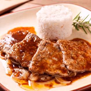 Recipe preview Veal fillets in sauce according to grandmother's recipe