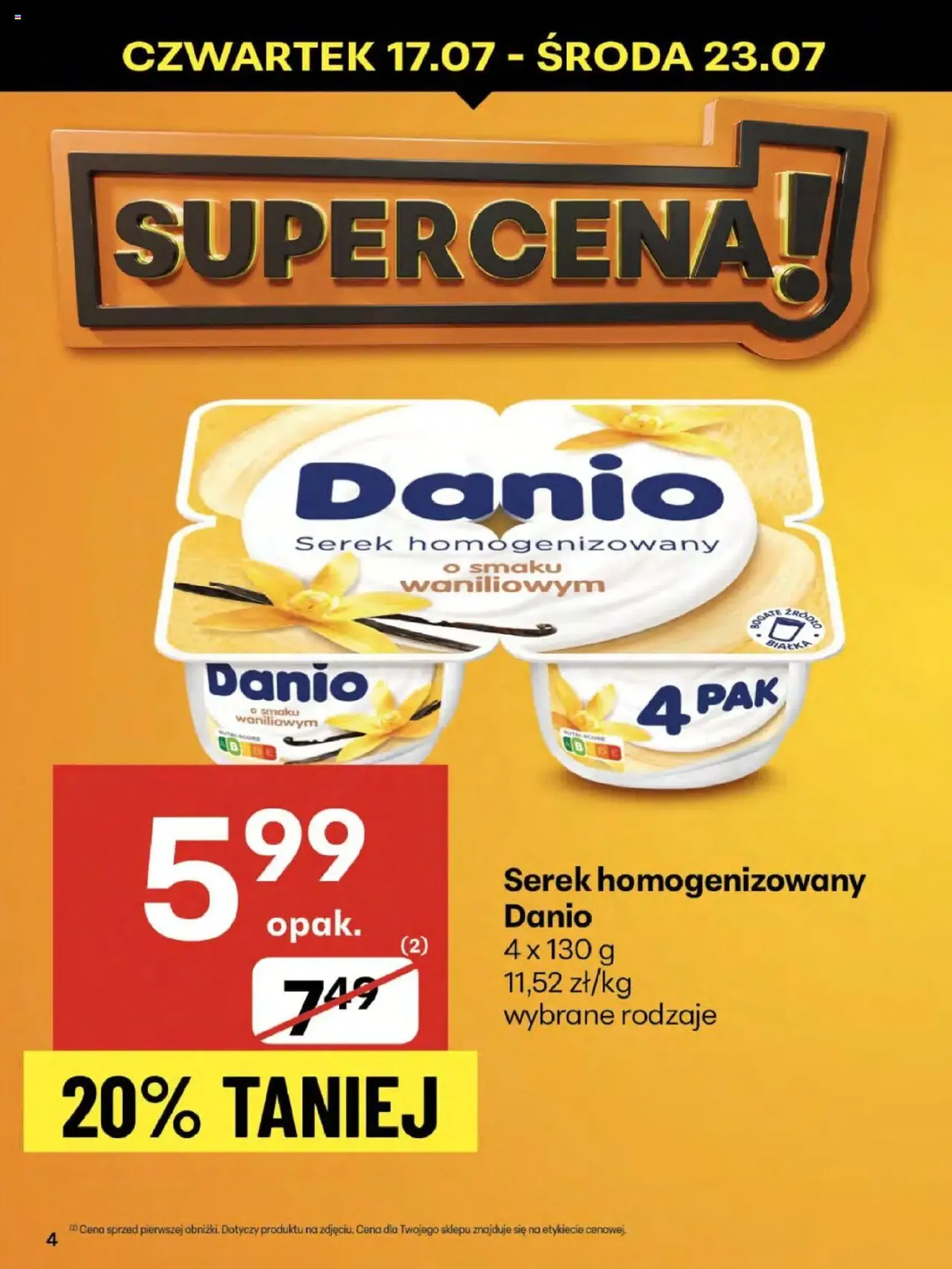 Delikatesy Centrum Gazetka - ważny gazetka od 17.07.2025 strona 4 z 61 Delikatesy Centrum Gazetka - ważny gazetka od 17.07.2025 strona 4 z 61