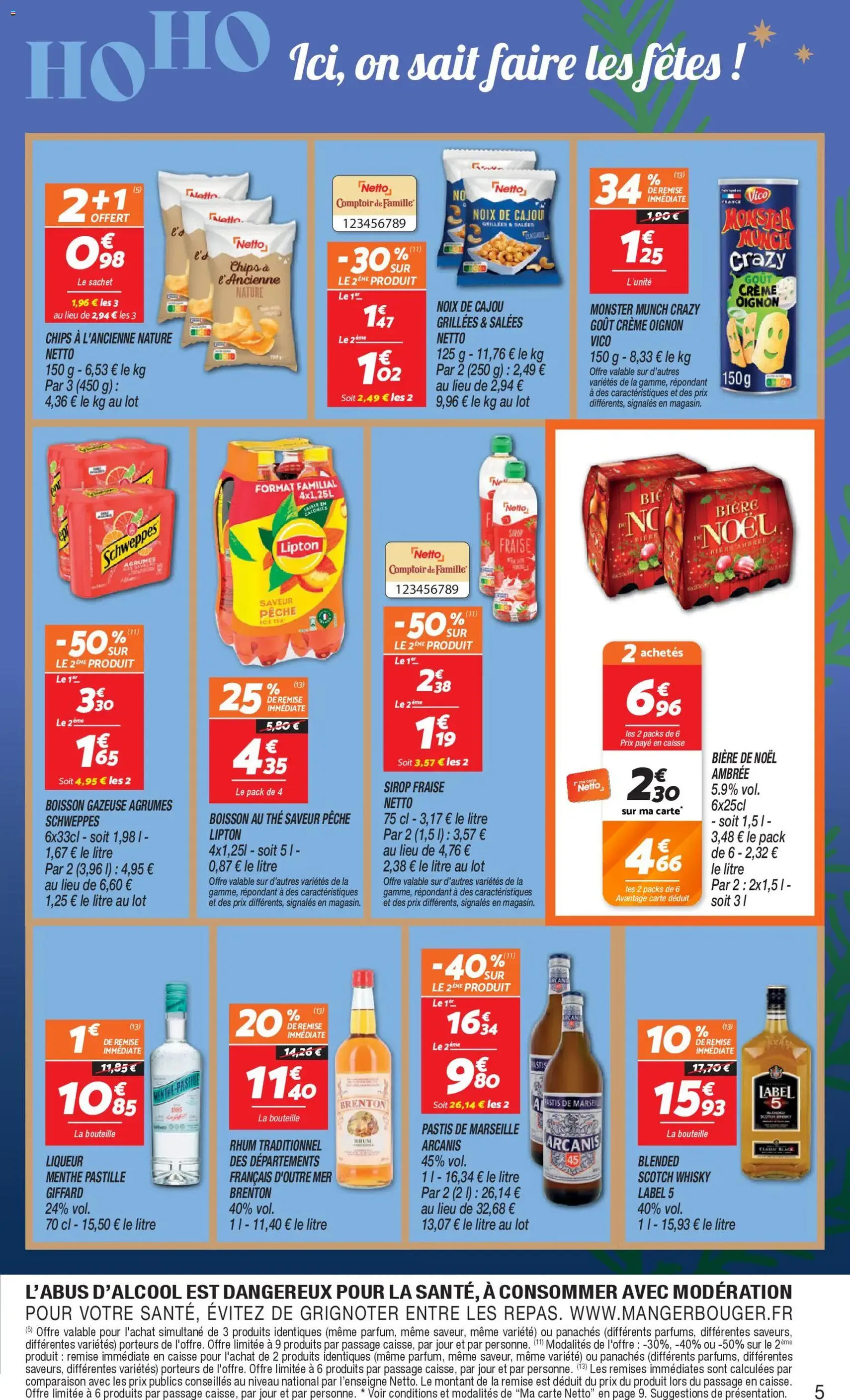 Netto - Festif - brochure valable à partir du 09/12/2025, page 5 sur 20