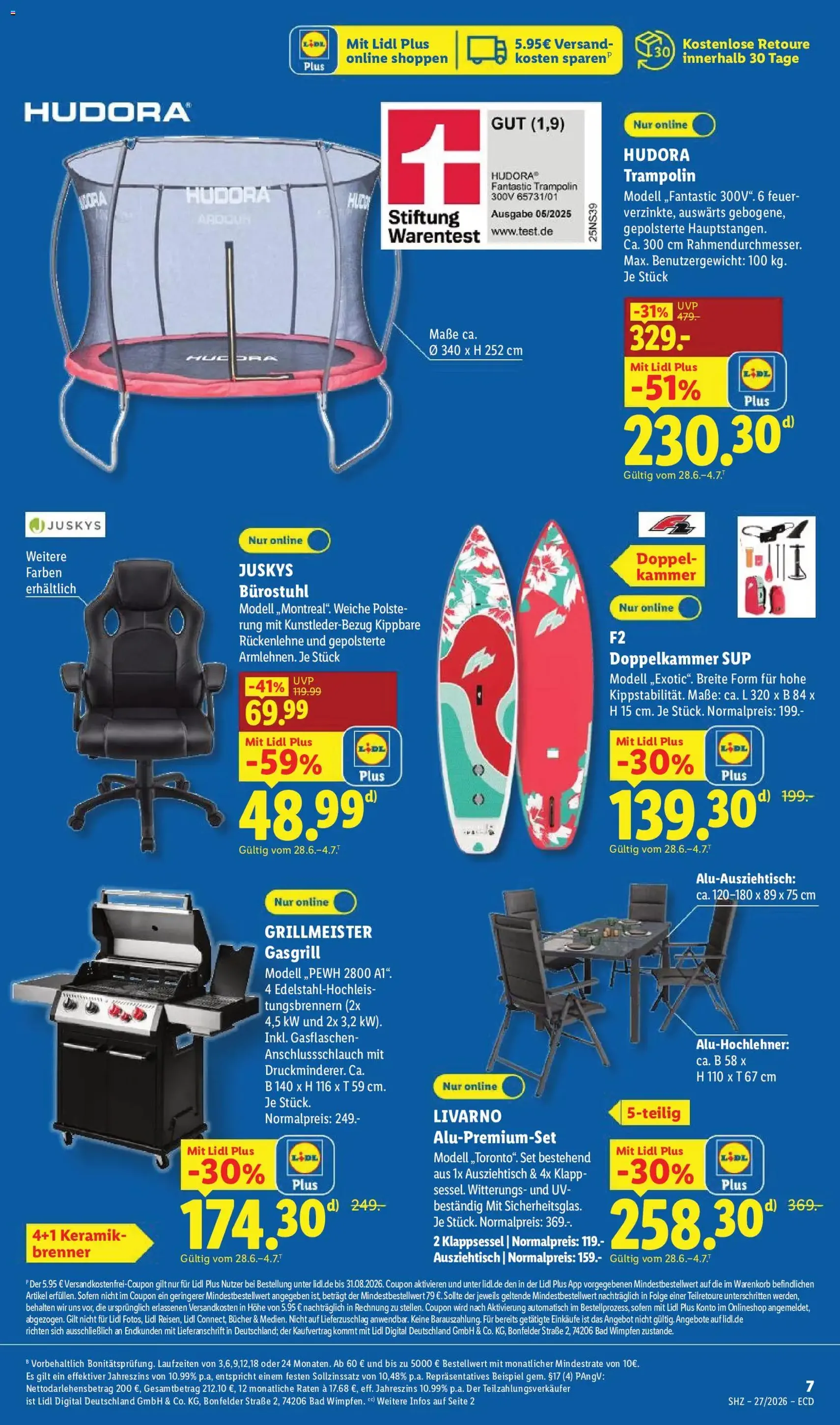 Lidl Prospekt - Gültiger Prospekt ab 29.06.2026, Seite 7 von insgesamt 67