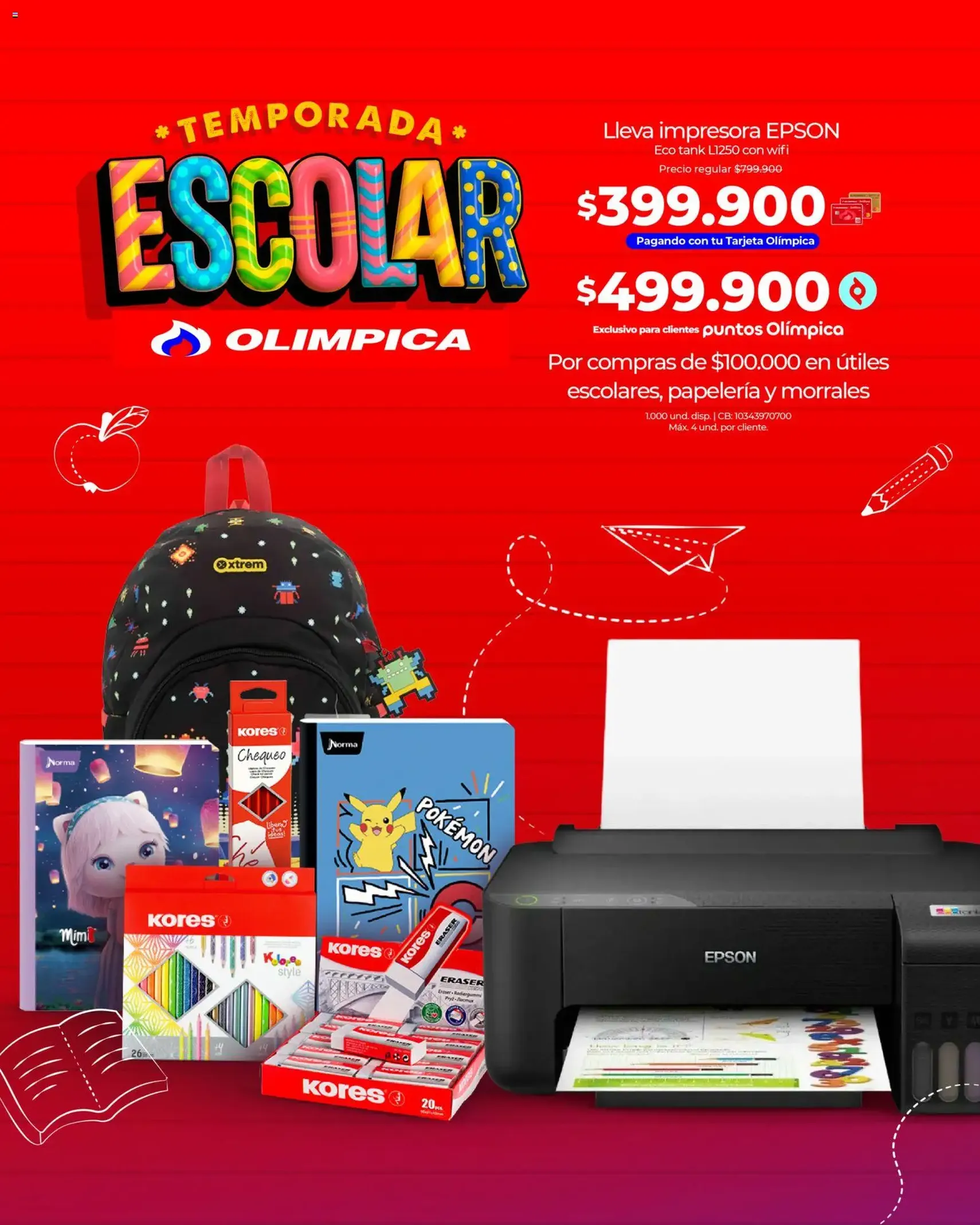 Olímpica - Temporada escolar - folleto válido desde 10/01/2026 página 12 de 37