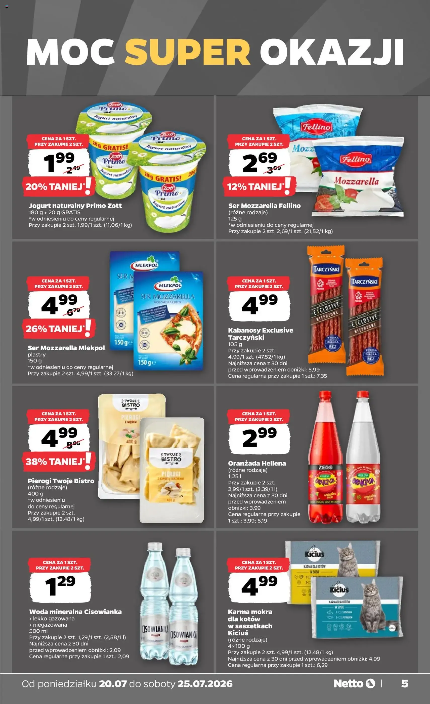 Netto gazetka od poniedziałku - ważny gazetka od 20.07.2026 strona 5 z 33