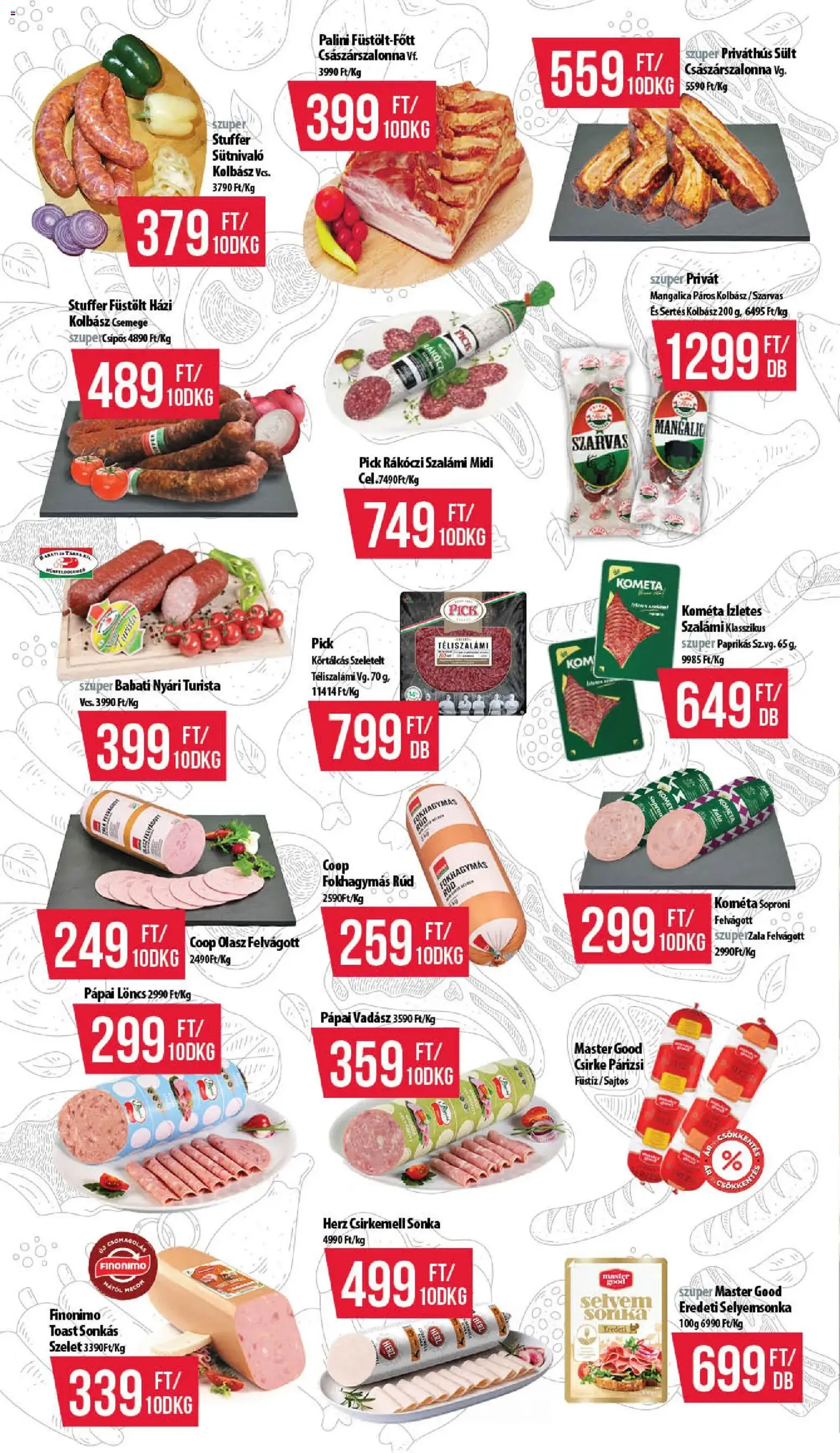 COOP akciós újság - 2026.06.18. érvényes szórólap 2 oldal 12 oldalból
