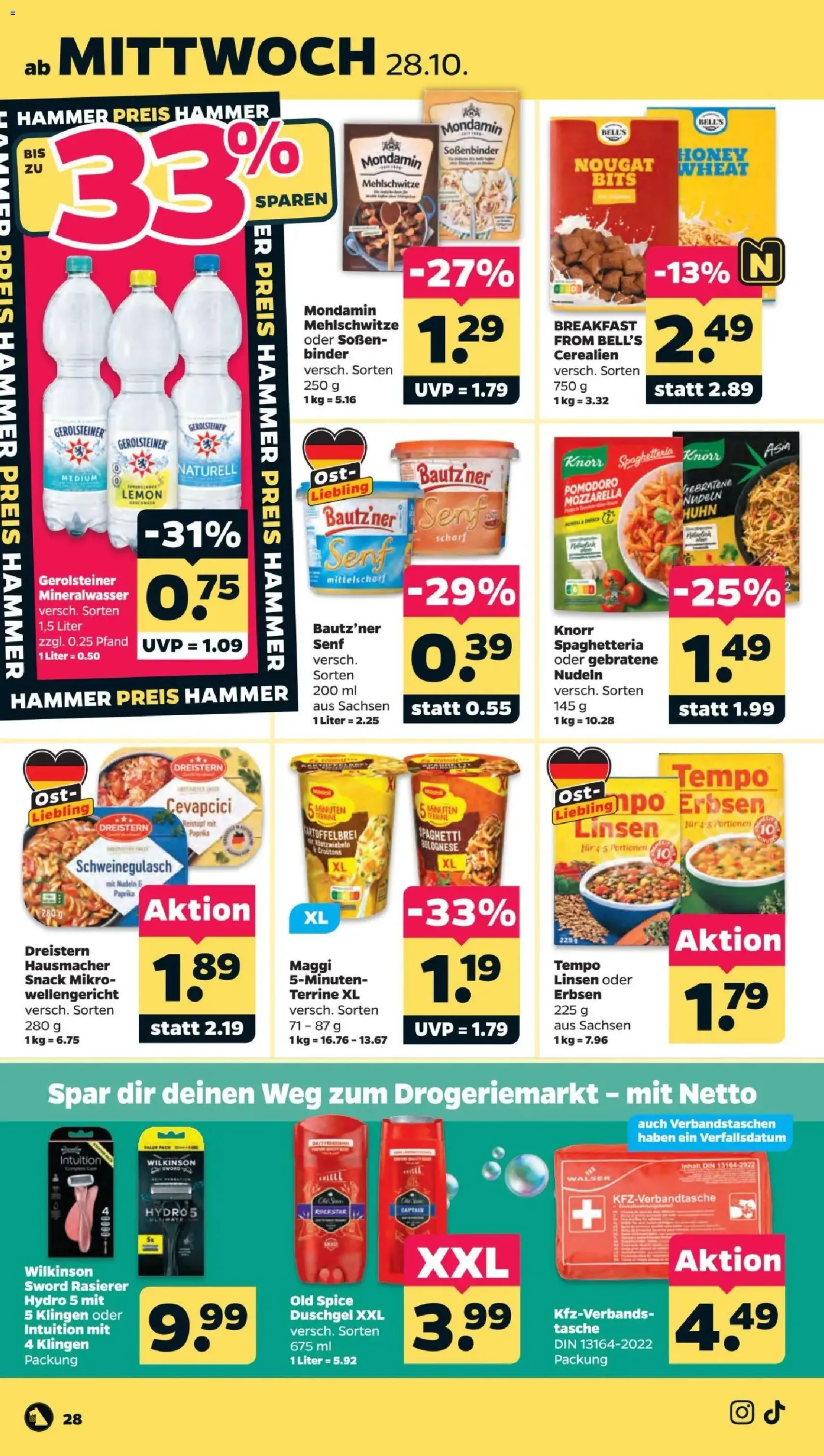 Netto Prospekt - Gültiger Prospekt ab 26.10.2026, Seite 34 von insgesamt 39