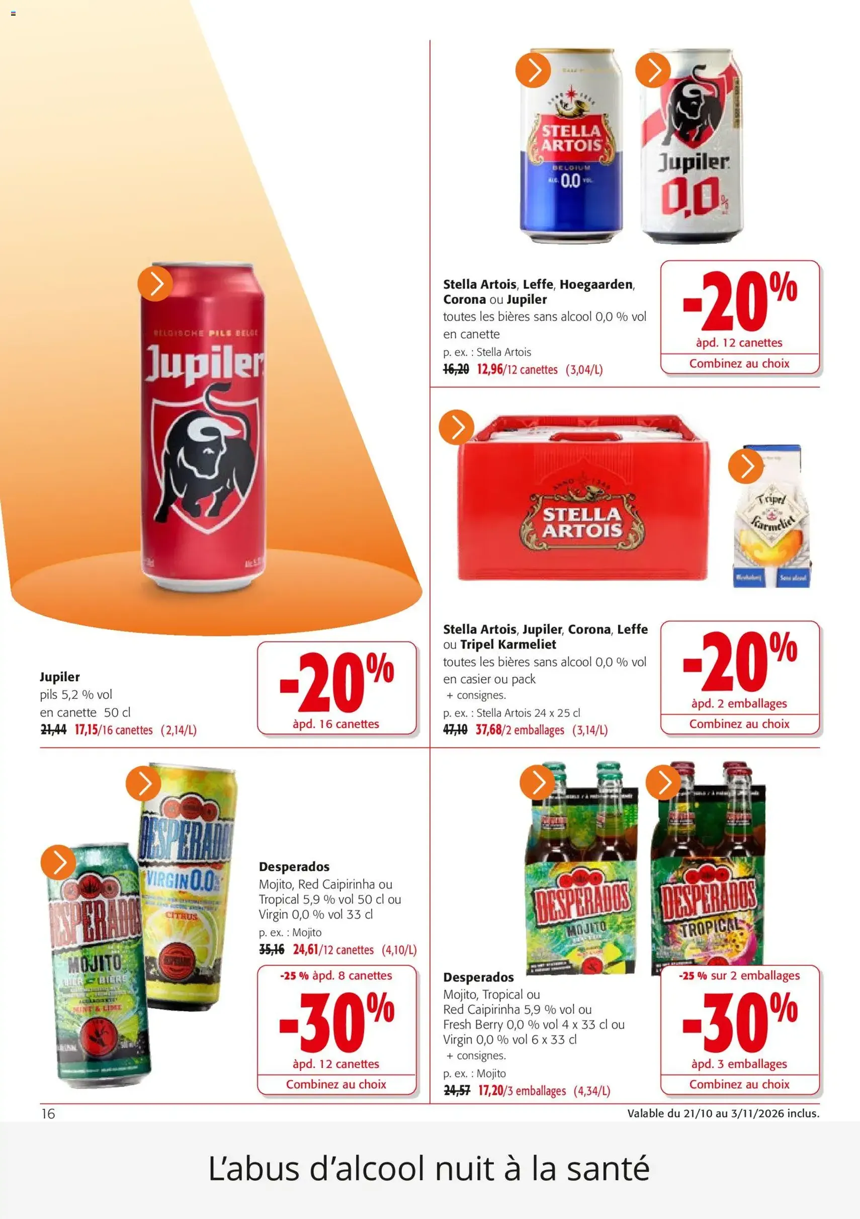 Colruyt catalogue - brochure valable à partir du 21/10/2026, page 16 sur 40