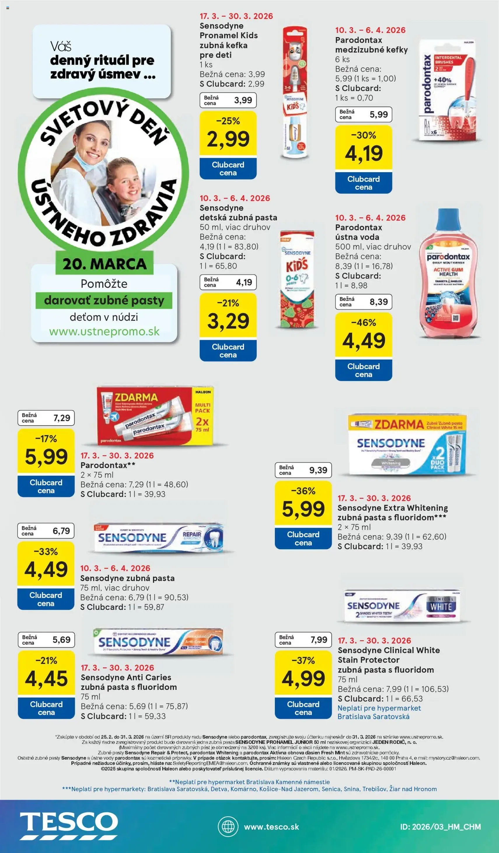 Tesco hypermarket - leták - platný leták od 18.03.2026 strana 49 z 49