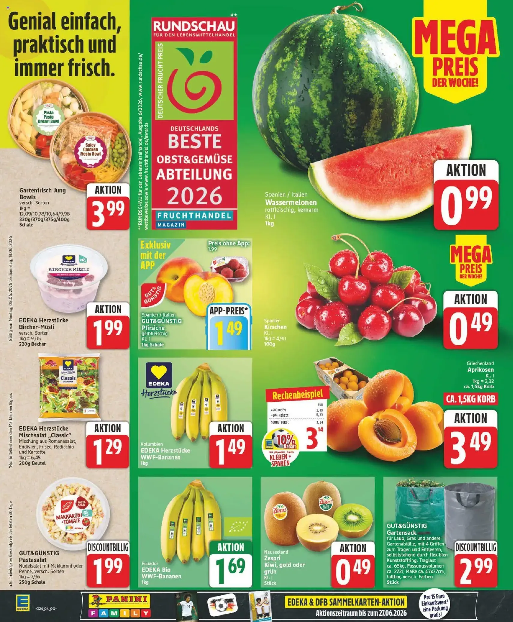 Edeka Prospekt - Gültiger Prospekt ab 08.06.2026, Seite 4 von insgesamt 25