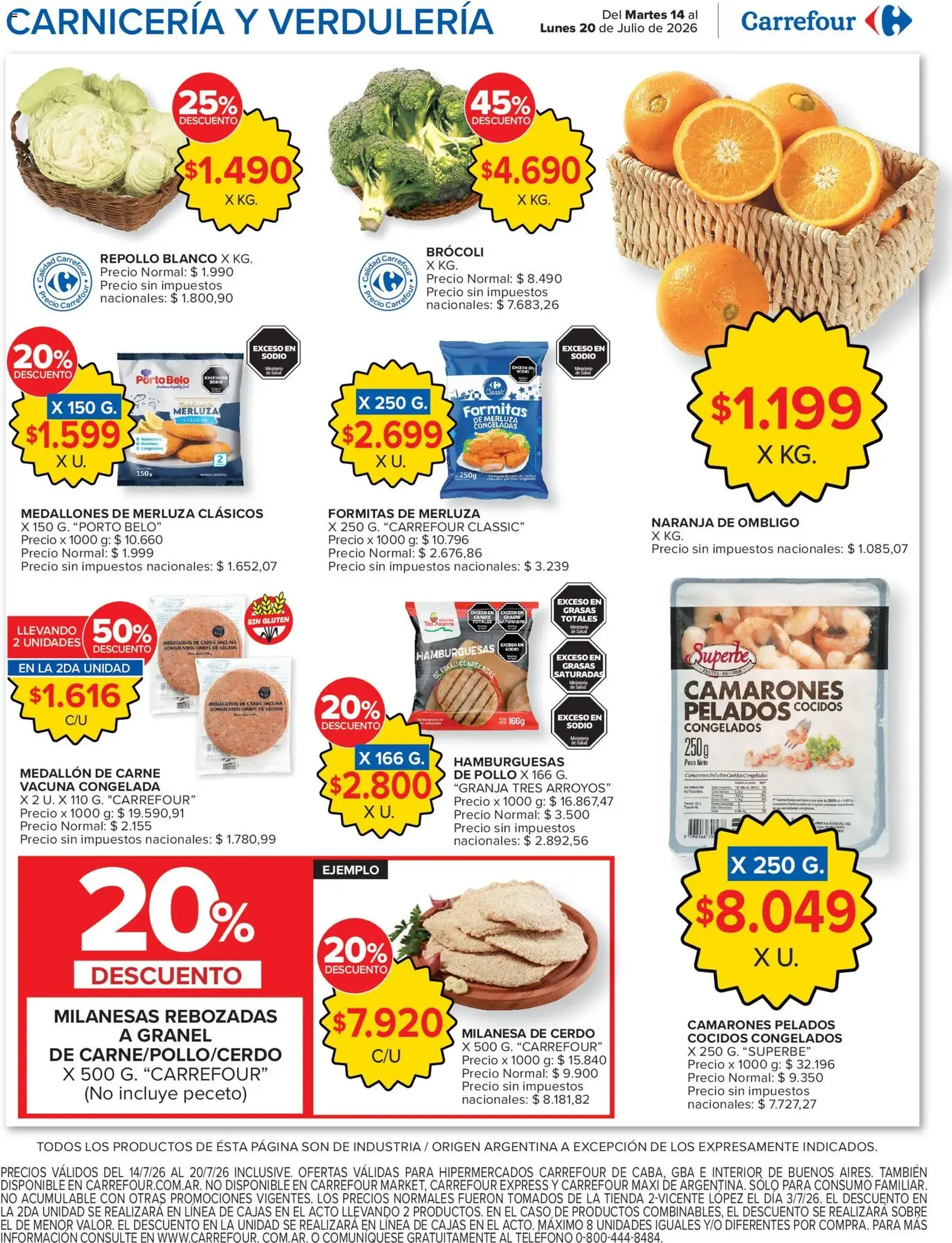 Carrefour ofertas - folleto válido desde 14/07/2026 página 8 de 33