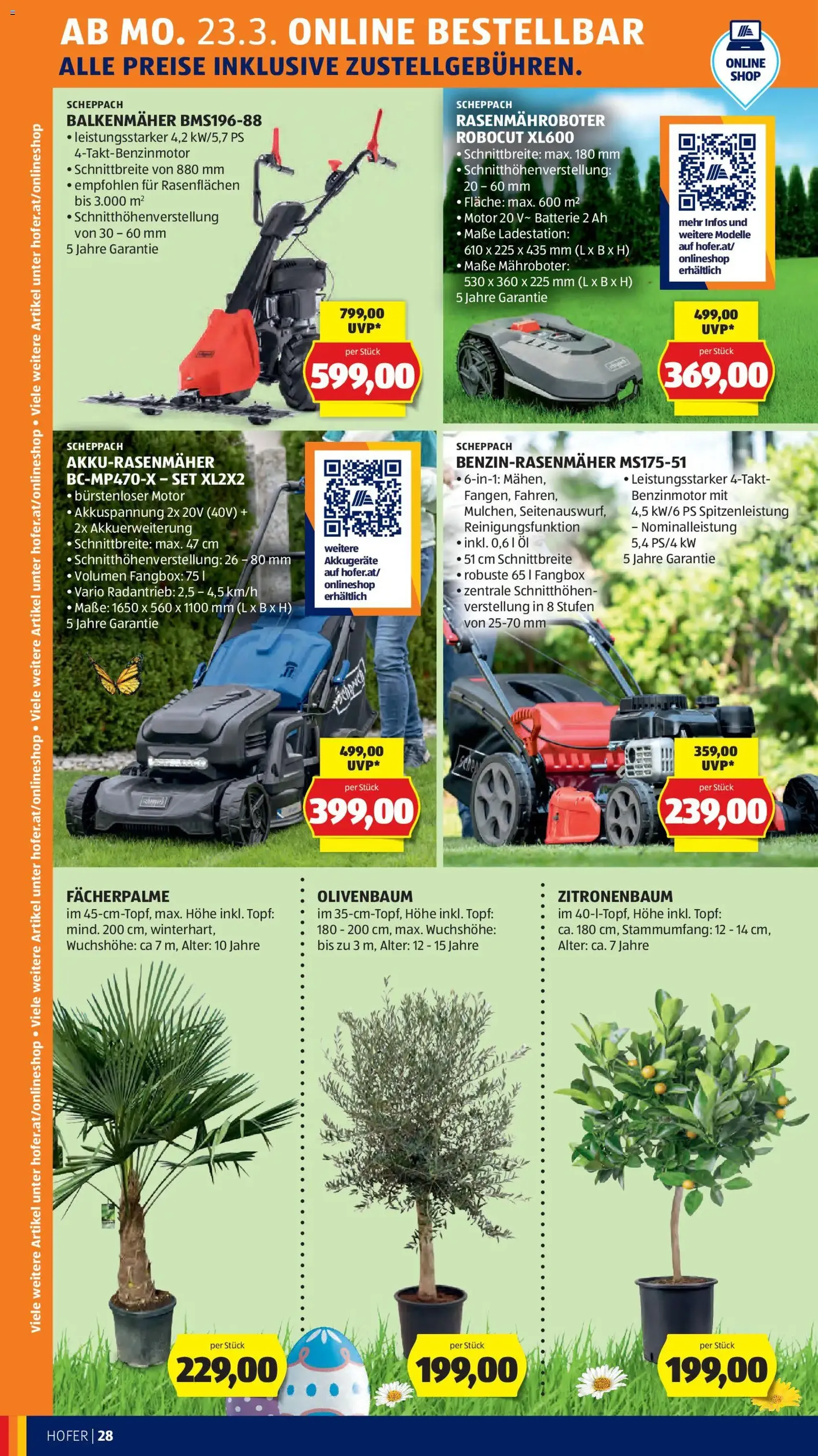 Hofer Flugblatt - Gültiger Prospekt ab 23.03.2026, Seite 36 von insgesamt 49