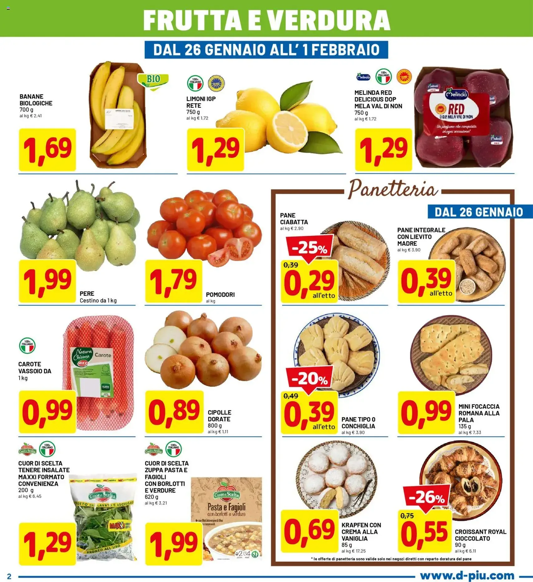Volantino D Più - volantino valido dal 26/01/2026 pagina 2 di 20