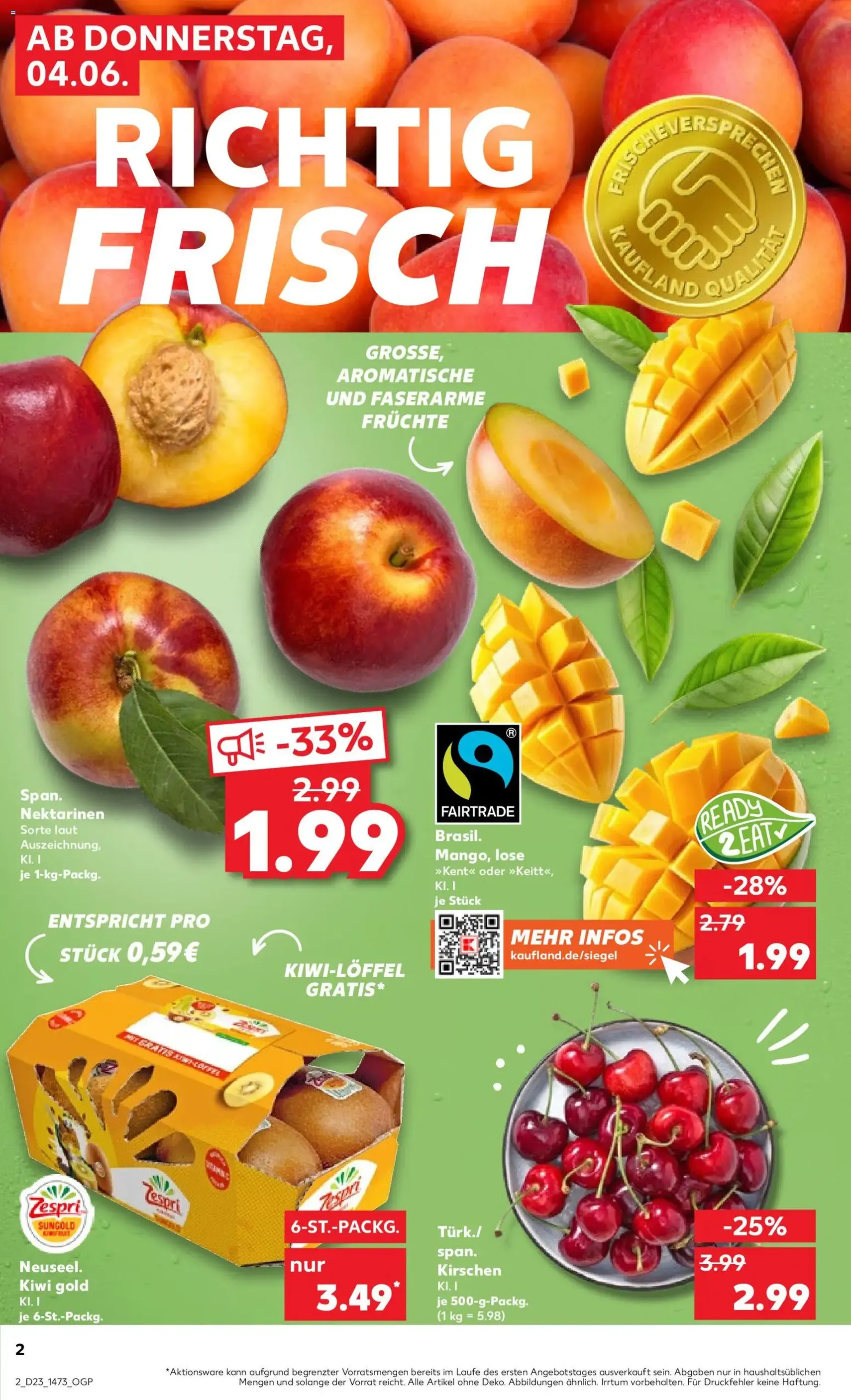 Kaufland Prospekt - Gültiger Prospekt ab 04.06.2026, Seite 2 von insgesamt 62