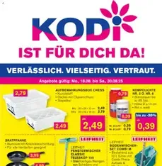 KODi Prospekt - Prospekt Vorschau gültig ab 18.08.2025