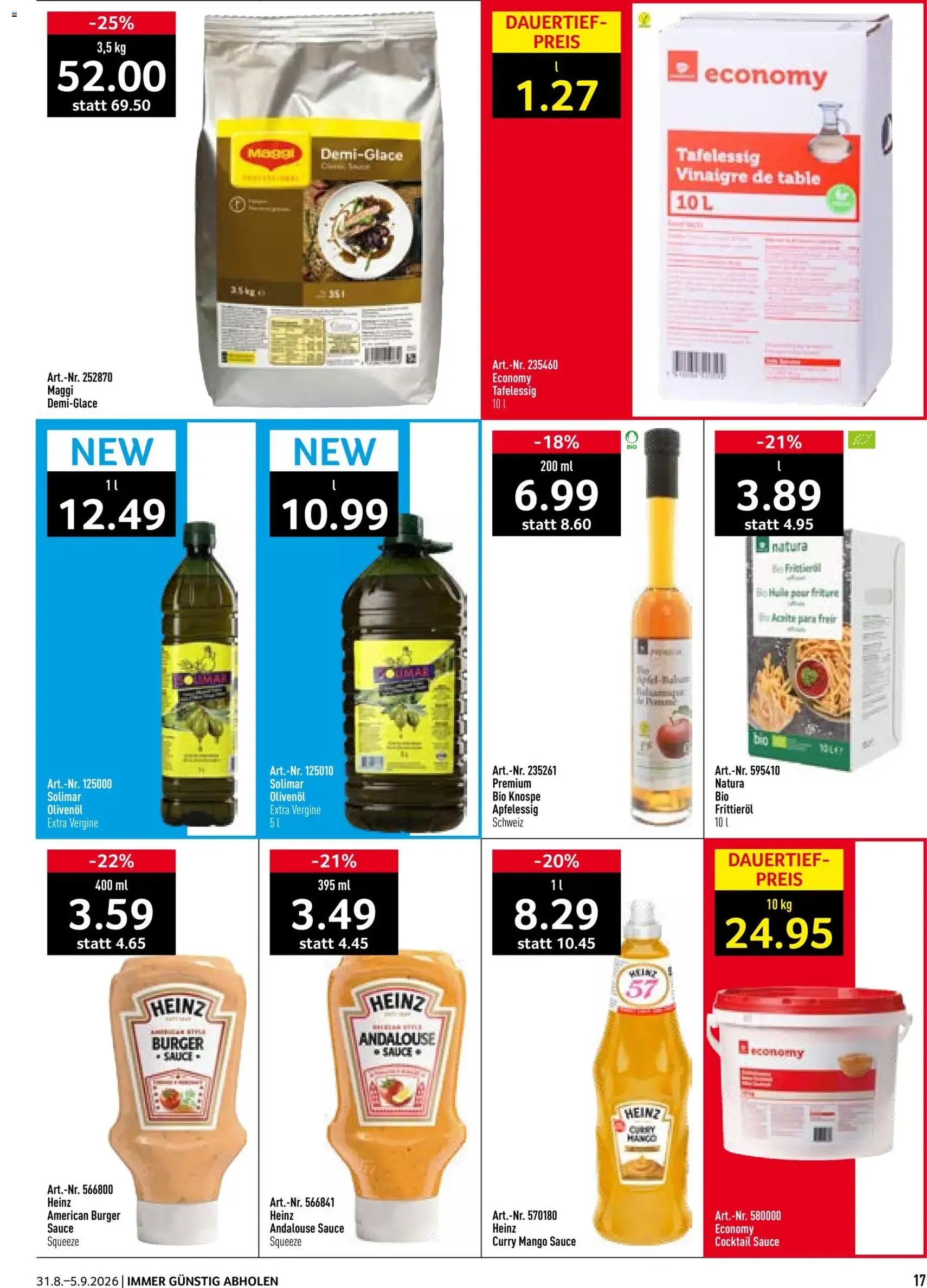 Prodega aktionen - Gültiger Prospekt ab 31.08.2026, Seite 17 von insgesamt 36