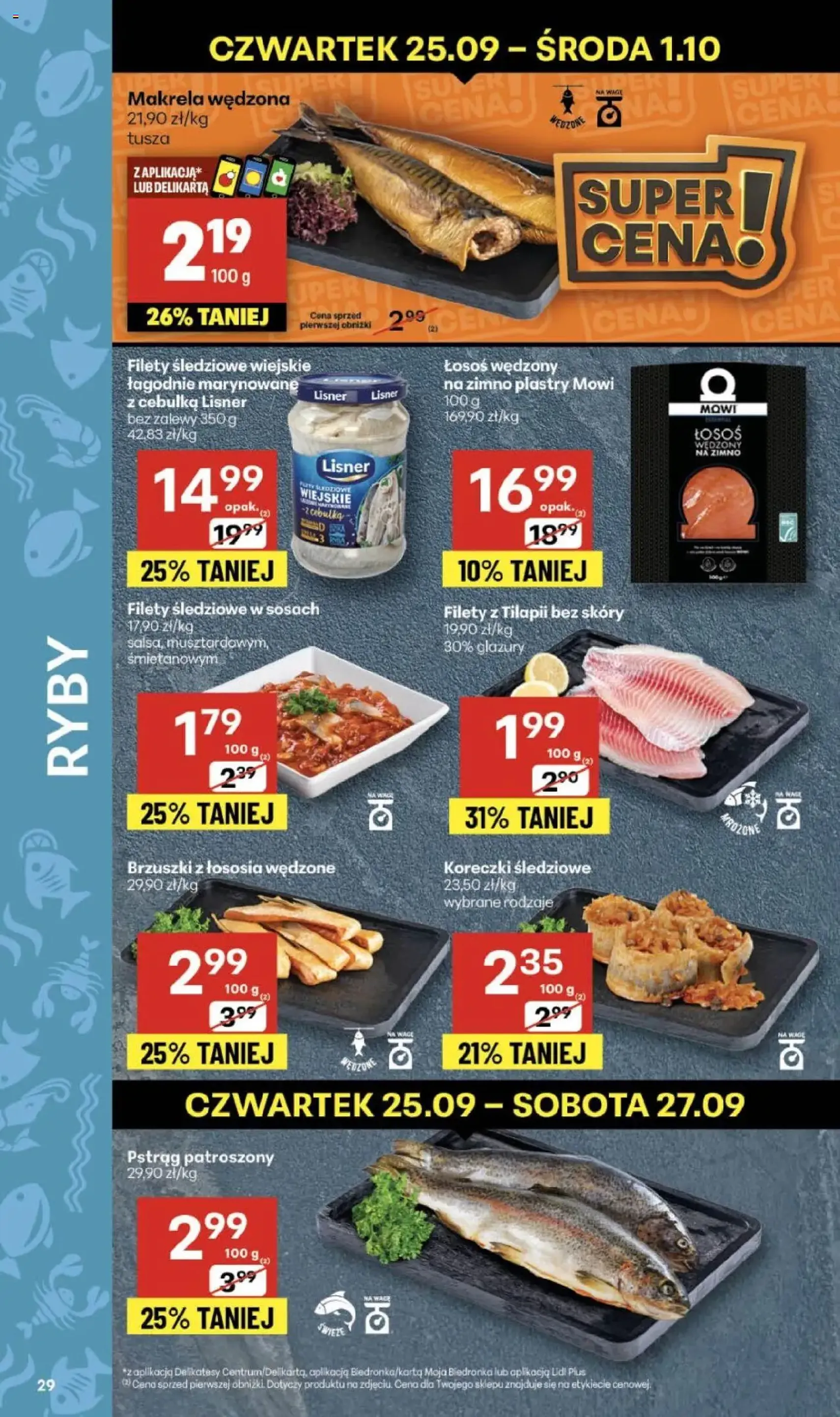 Delikatesy Centrum Gazetka - ważny gazetka od 25.09.2025 strona 29 z 52