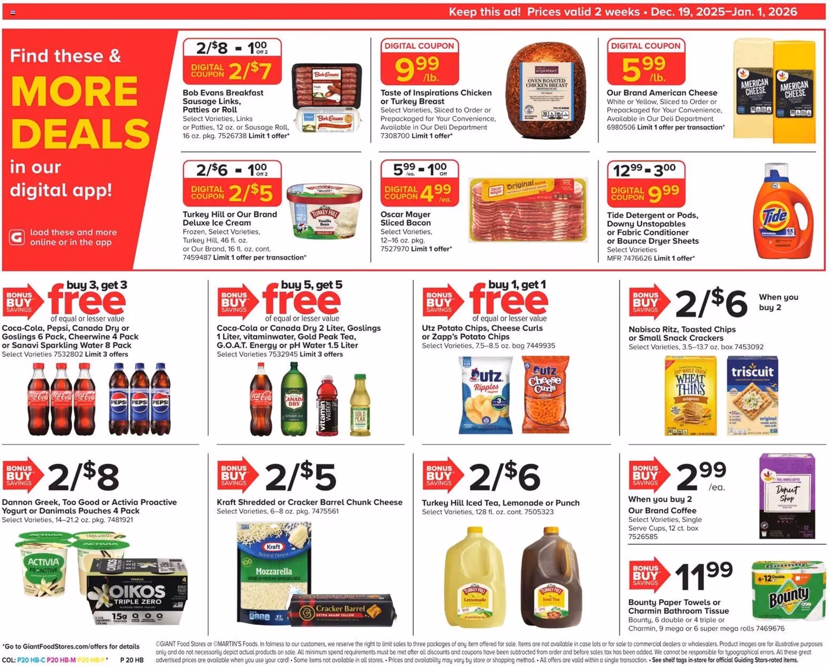 Giant Weekly Ad - valid flyer from 12/19/2025, page 4 of 24