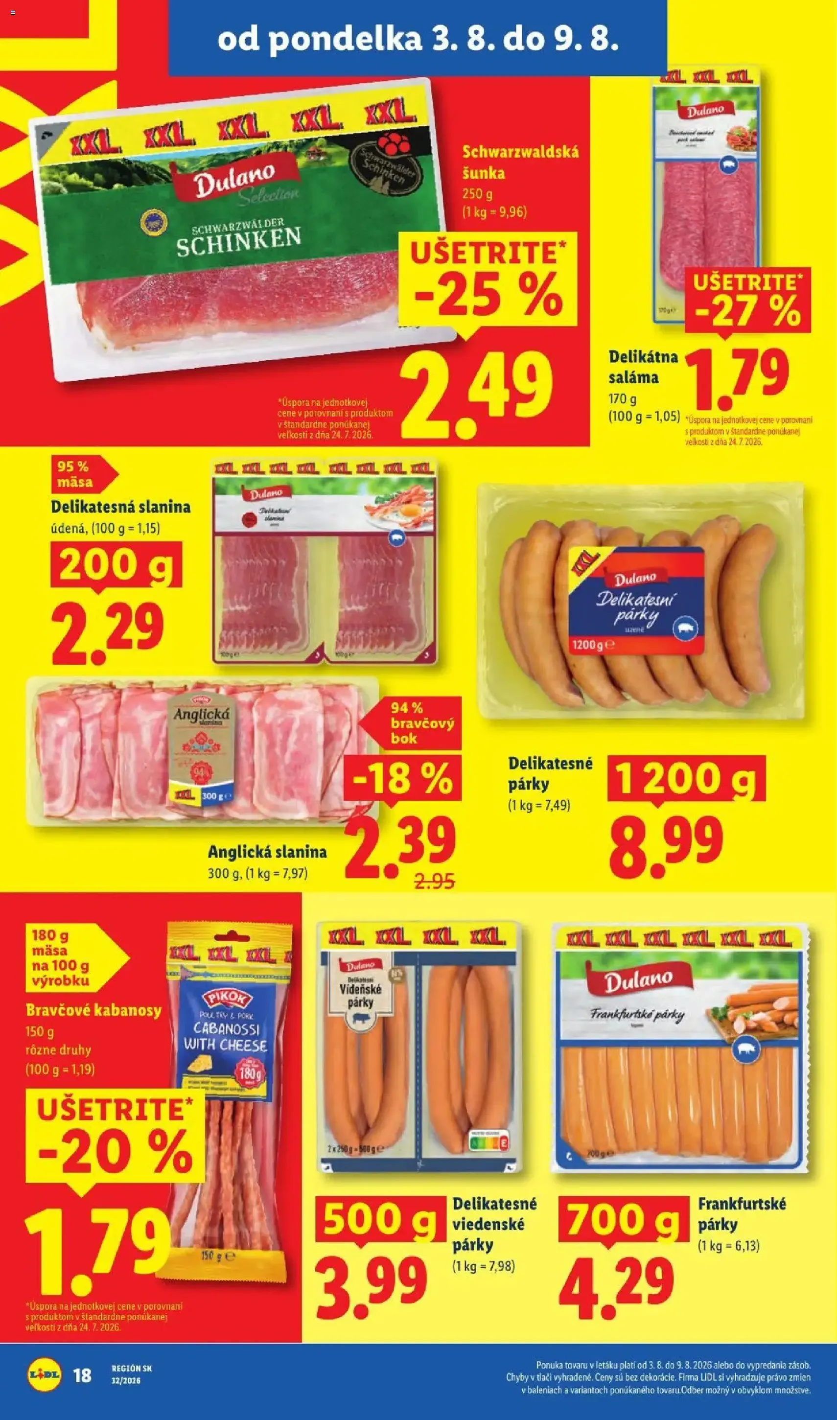 Lidl leták - platný leták od 03.08.2026 strana 26 z 95