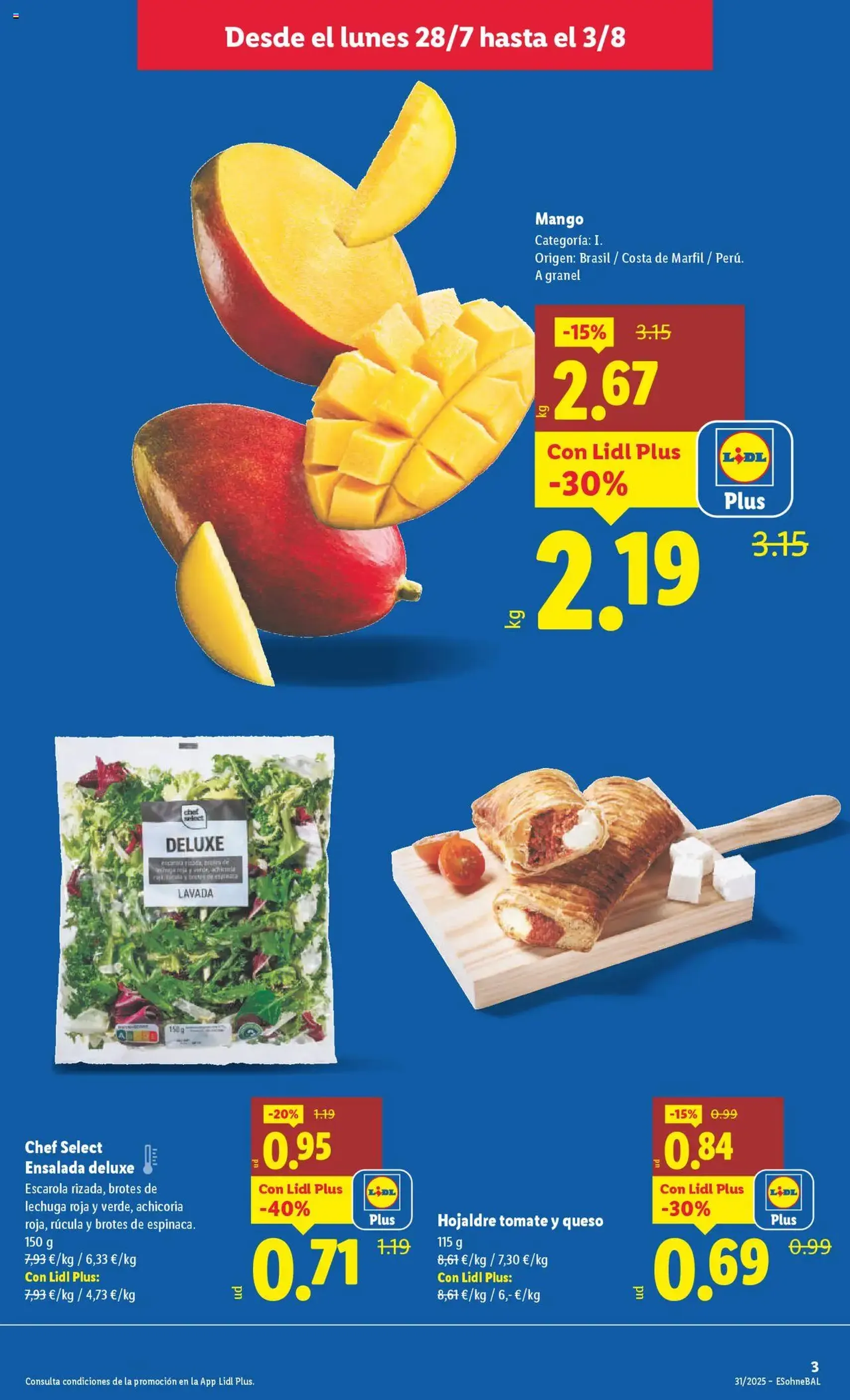 Lidl catálogo MAD - folleto válido desde 28/07/2025 página 3 de 29 Lidl catálogo MAD - folleto válido desde 28/07/2025 página 3 de 29