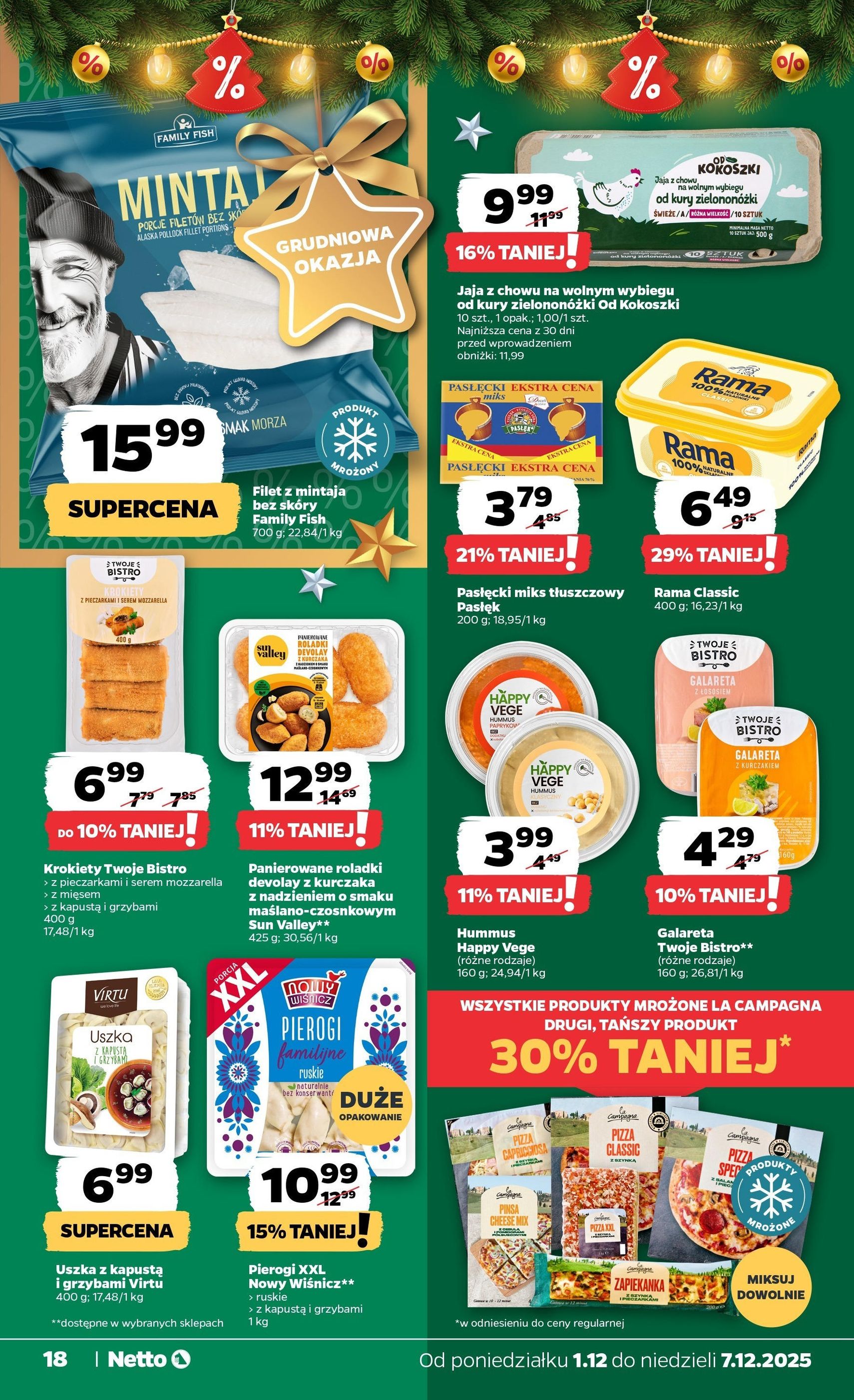 Netto gazetka - Spożywcza - ważny gazetka od 01.12.2025 strona 18 z 38
