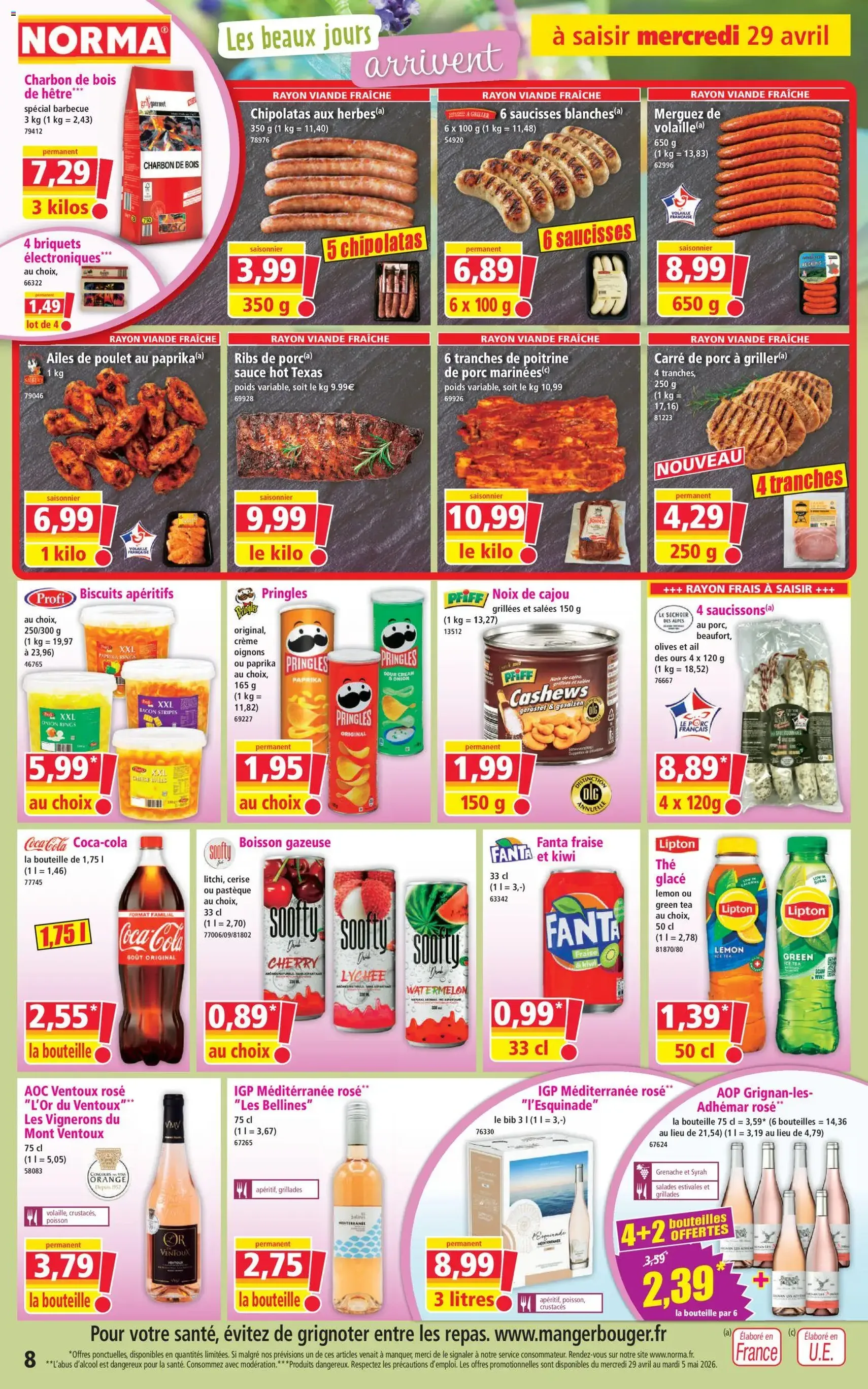 Norma catalogue - brochure valable à partir du 29/04/2026, page 8 sur 14