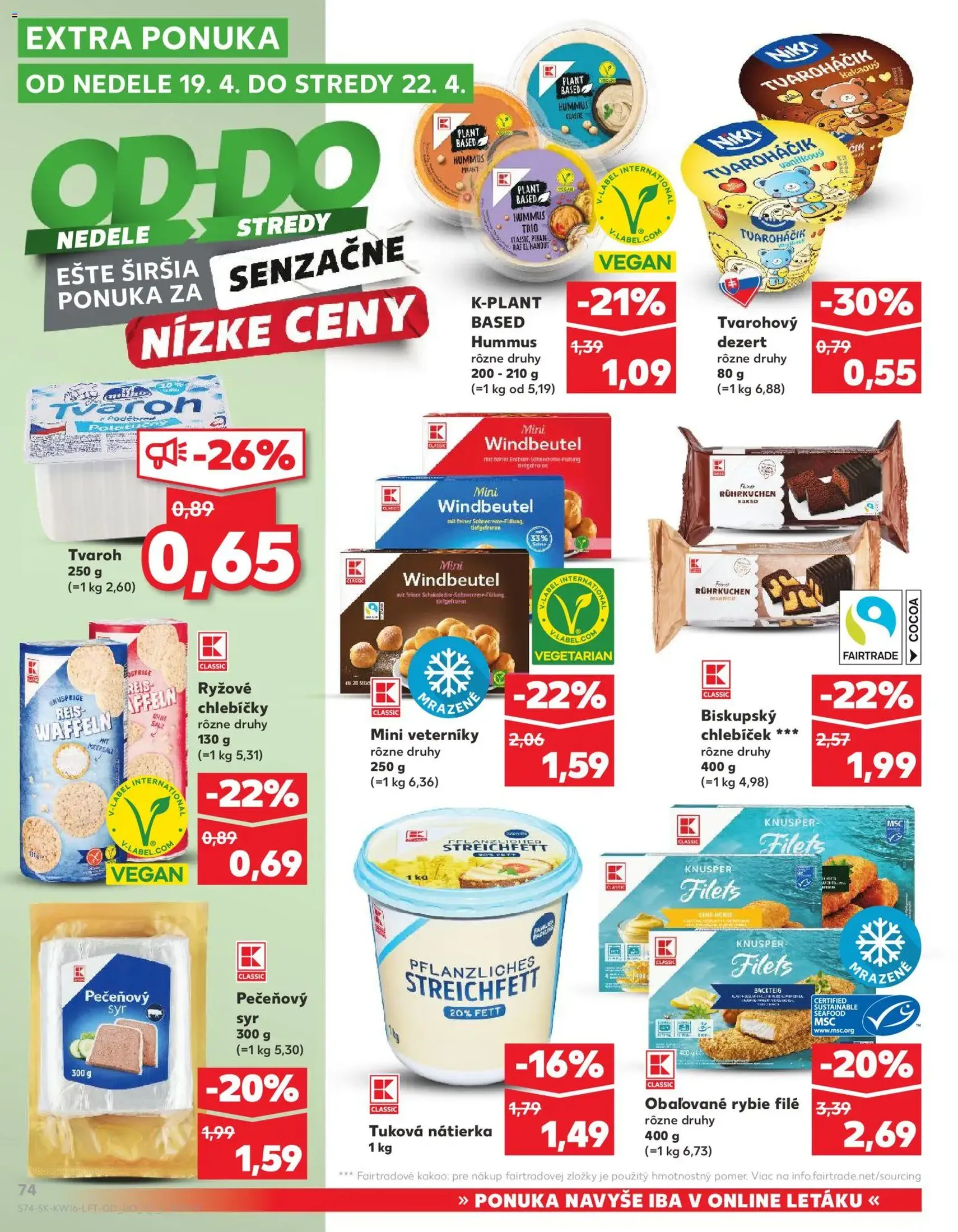 Kaufland leták - platný leták od 16.04.2026 strana 74 z 76