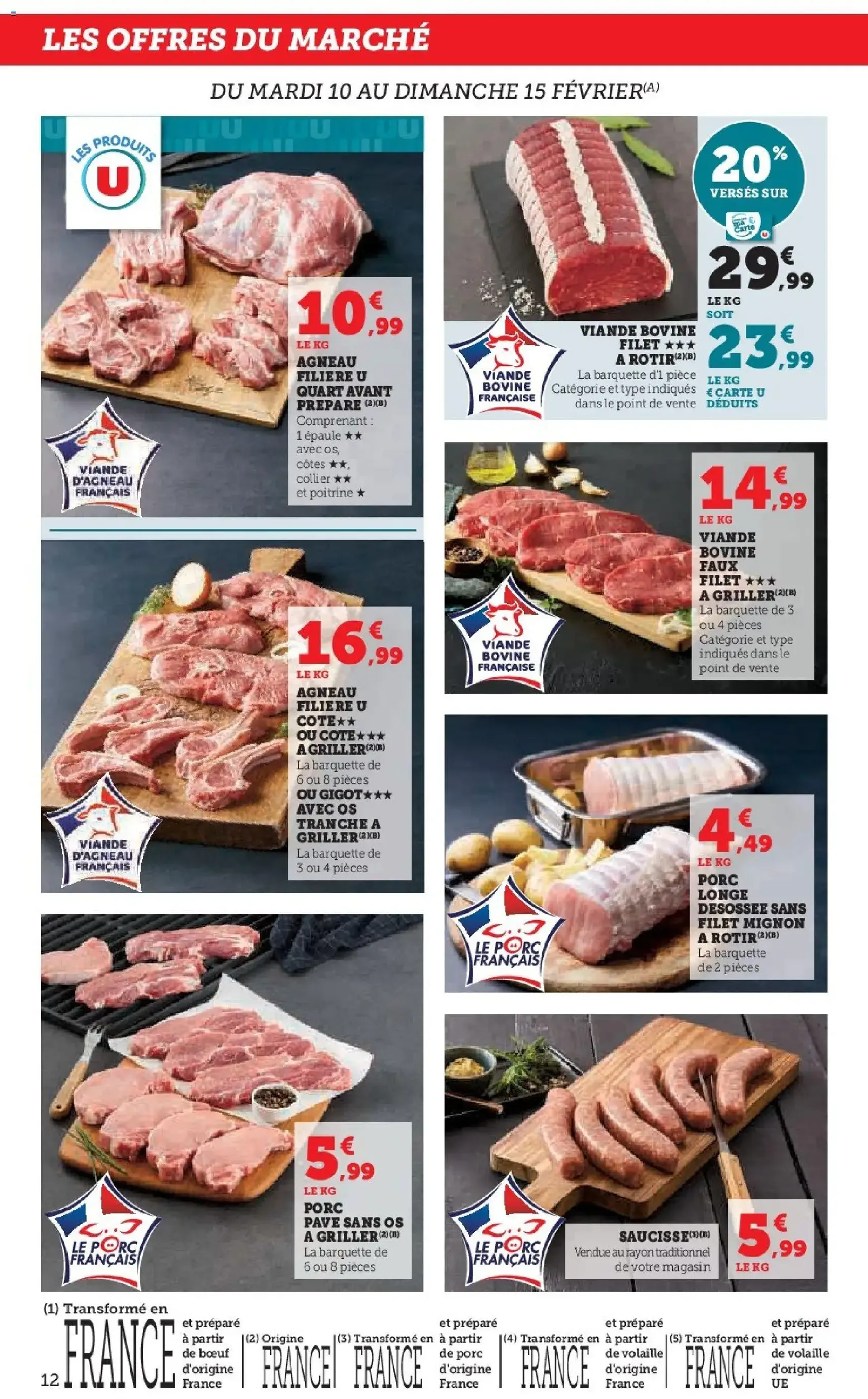 Super U catalogue - brochure valable à partir du 10/02/2026, page 12 sur 28