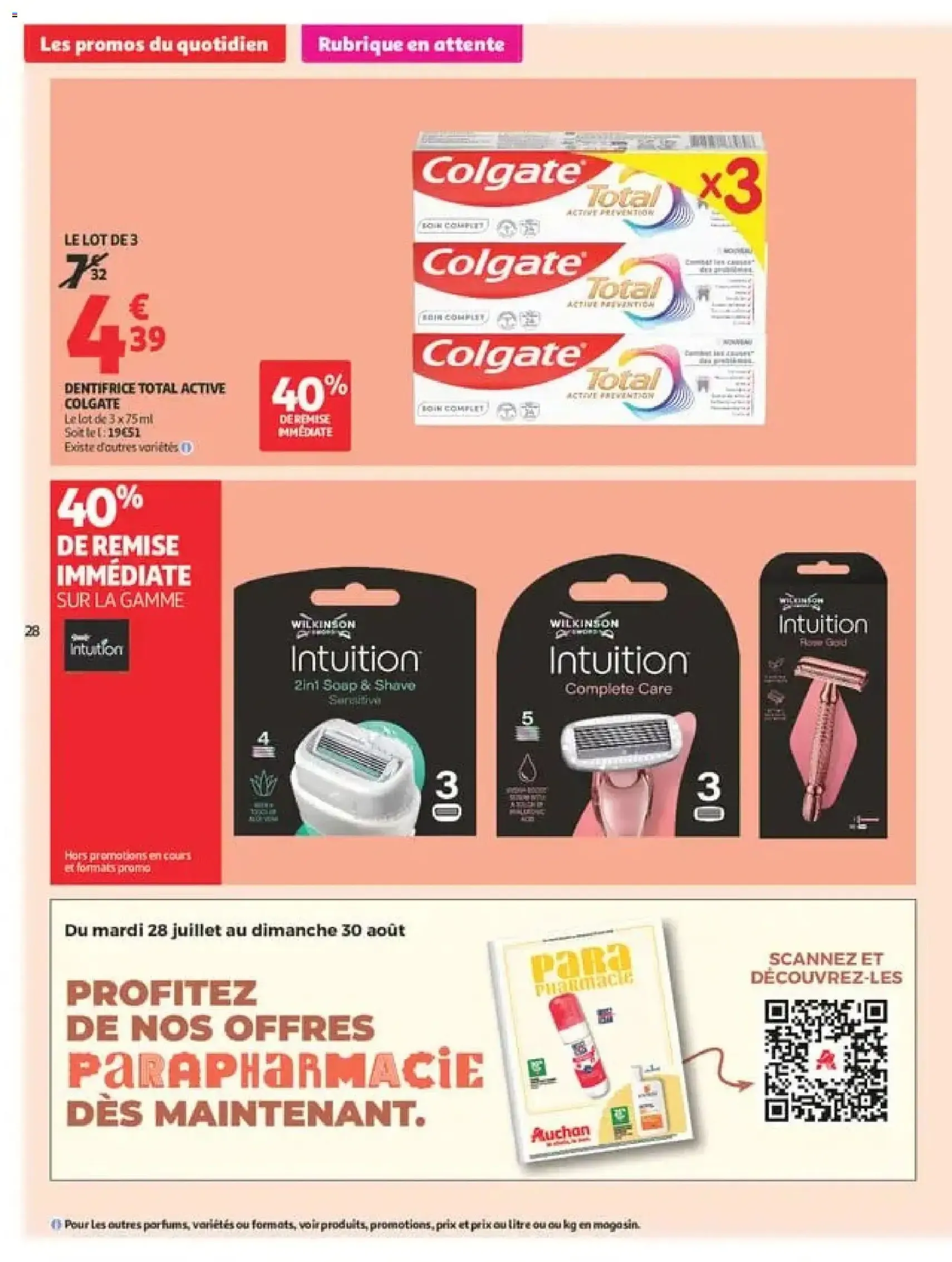 Auchan catalogue - brochure valable à partir du 11/08/2026, page 28 sur 34