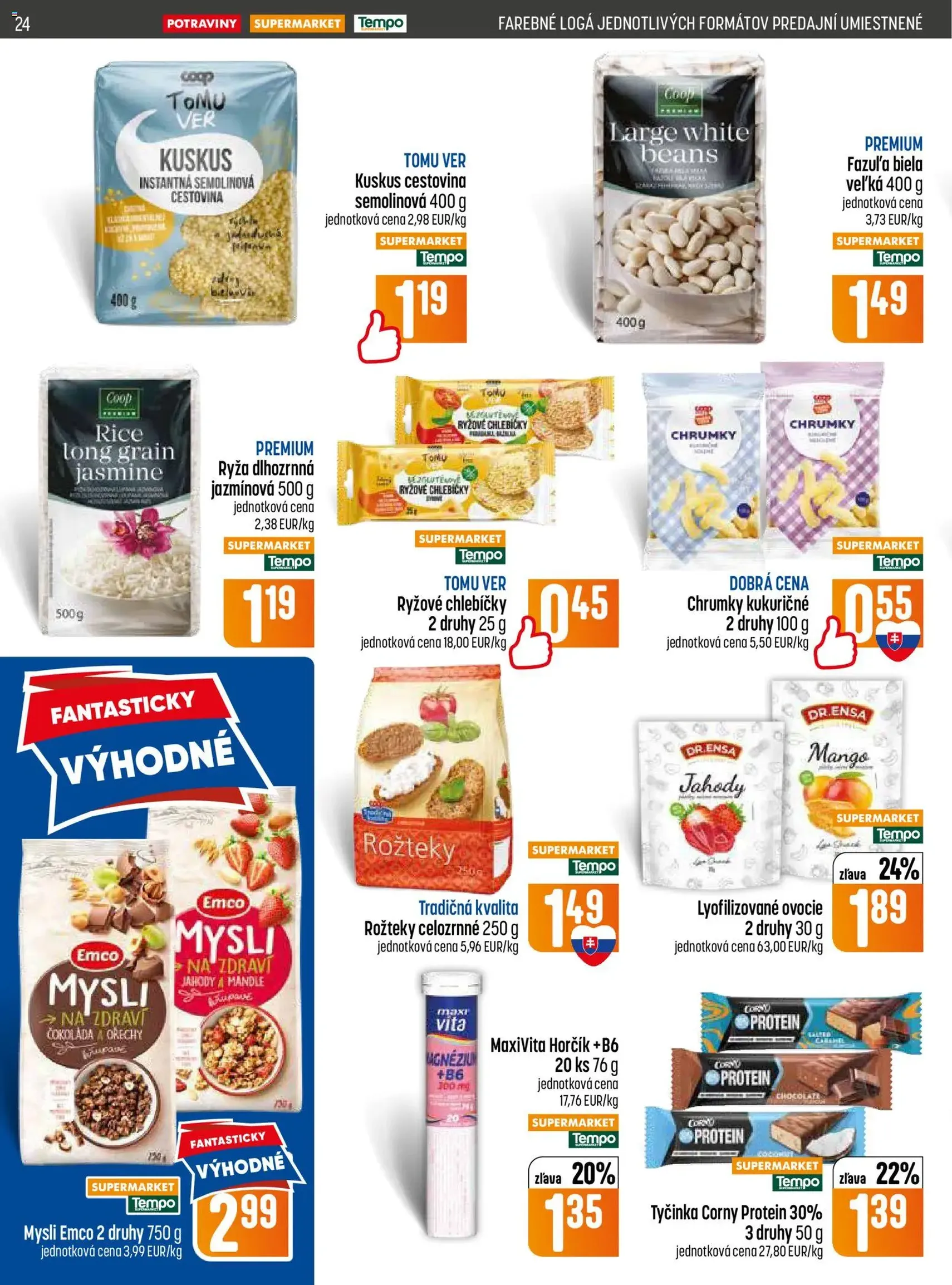 COOP Jednota leták - platný leták od 11.06.2026 strana 24 z 32