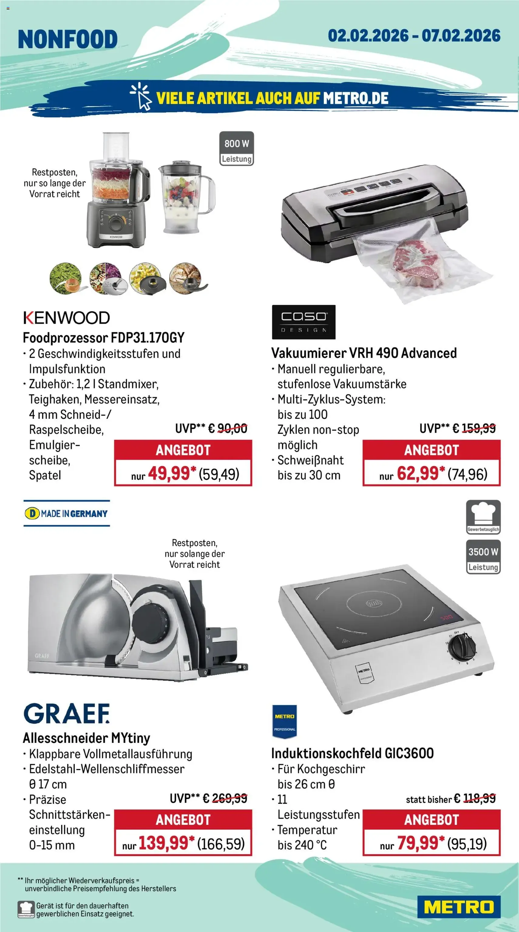 Metro Prospekt - Gültiger Prospekt ab 02.02.2026, Seite 21 von insgesamt 26