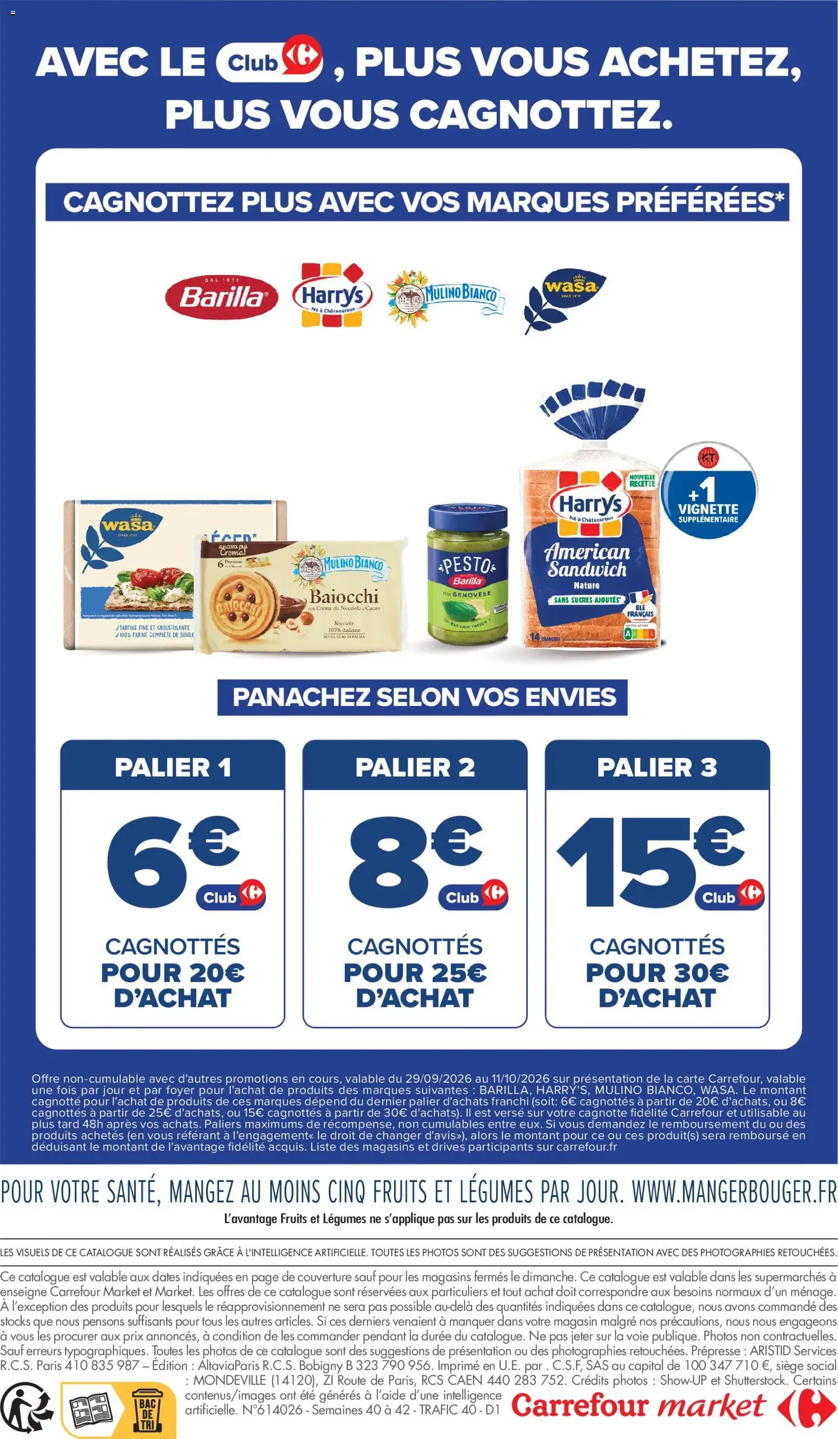 Carrefour Market catalogue - brochure valable à partir du 29/09/2026, page 2 sur 17