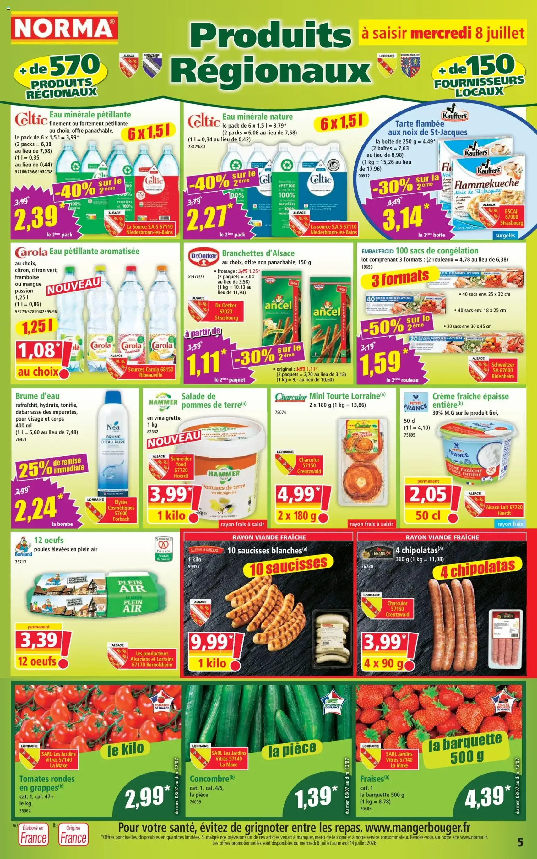 Norma catalogue - brochure valable à partir du 08/07/2026, page 5 sur 12