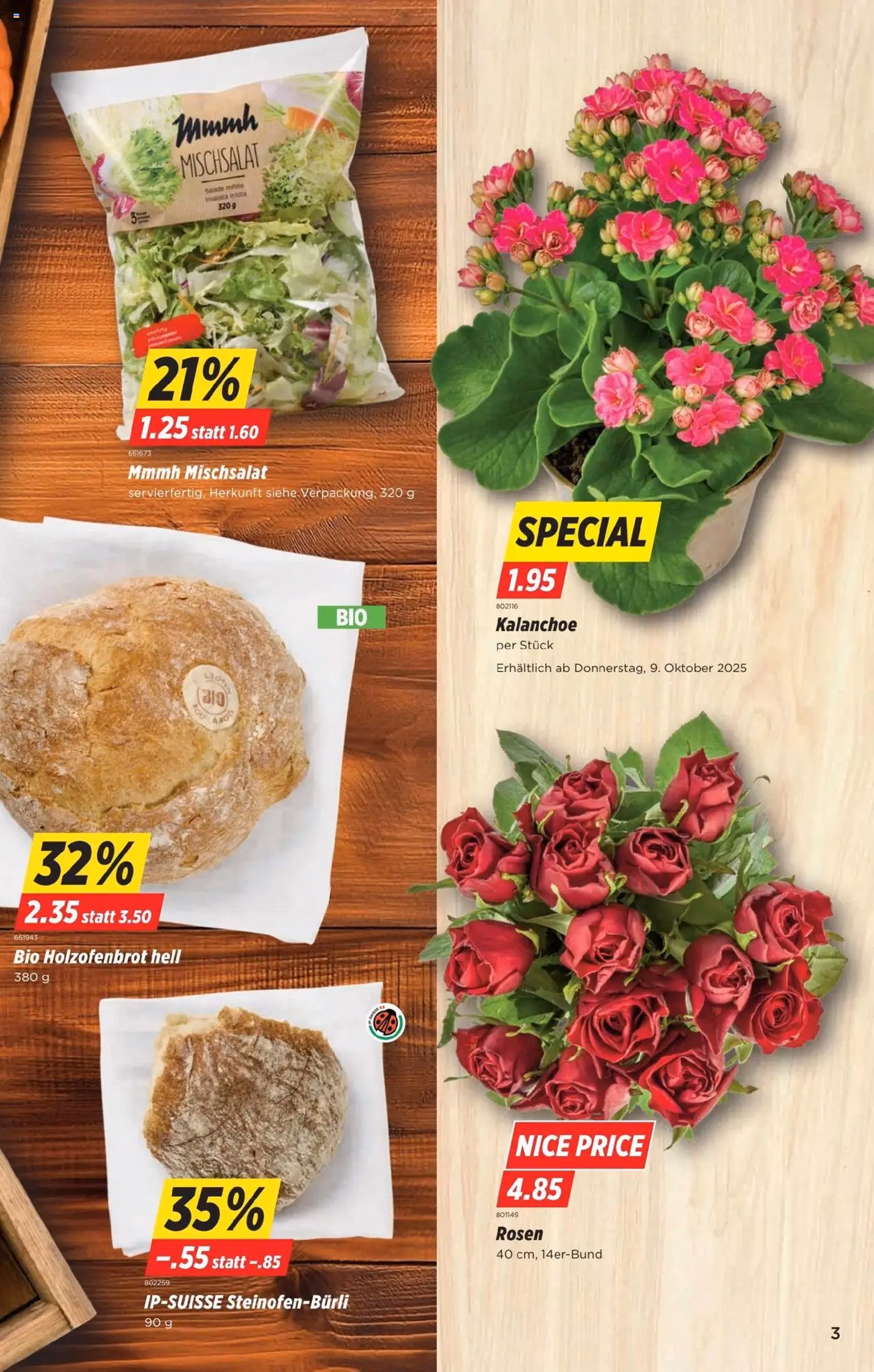 Denner Aktionen - Gültiger Prospekt ab 07.10.2025, Seite 3 von insgesamt 24