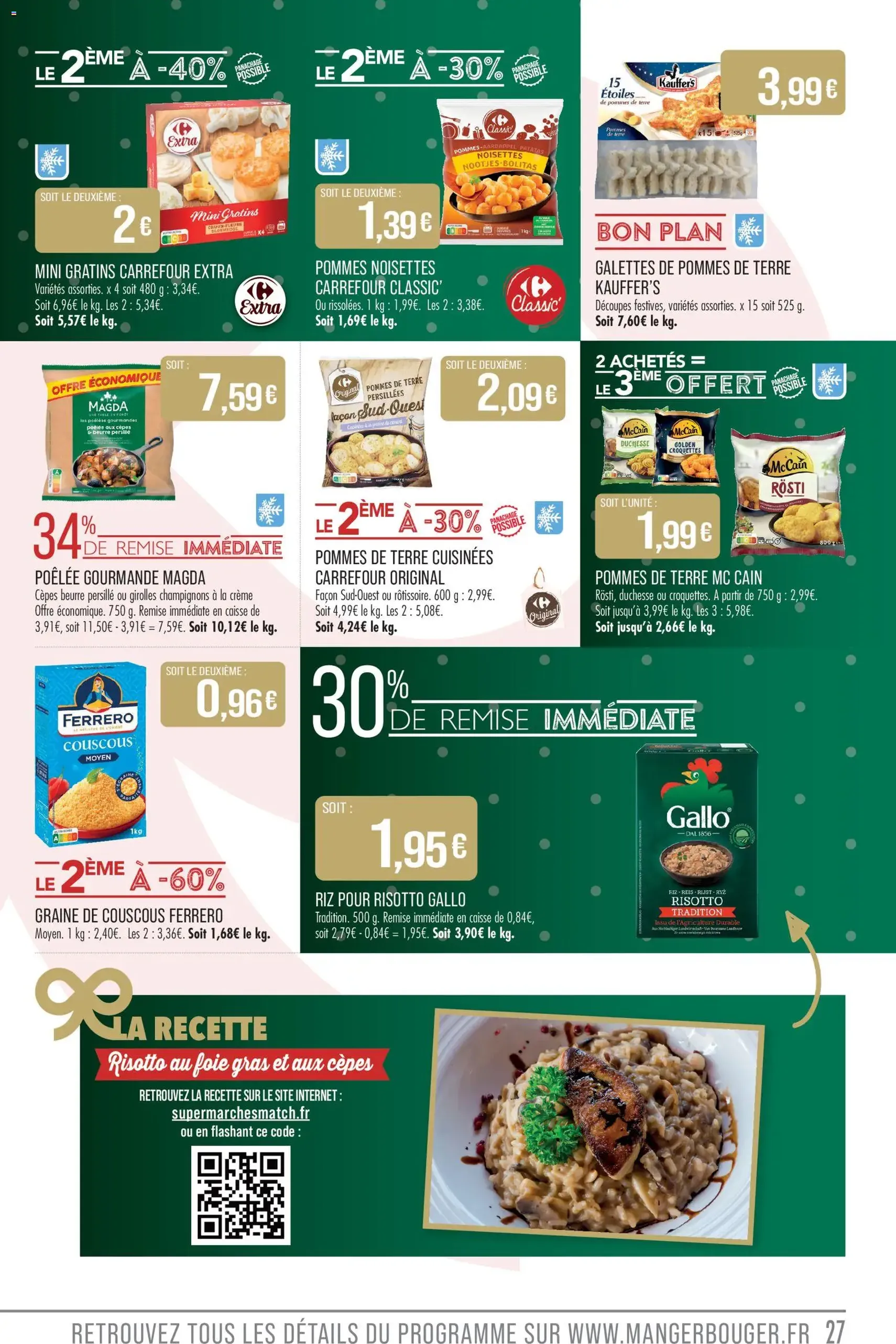 Match Supermarché catalogue - brochure valable à partir du 16/12/2025, page 27 sur 48