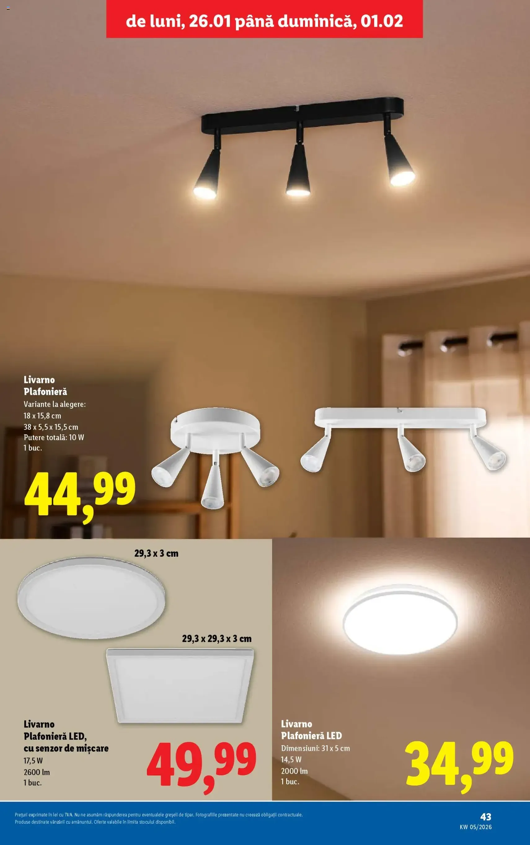 Catalog Lidl - cataloage valabile începând cu 26.01.2026 pagina 43 din 74