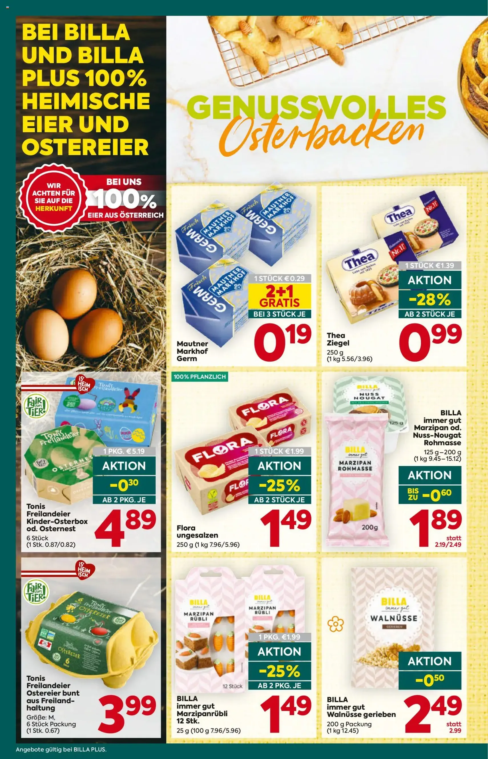 Billa Plus Flugblatt - Gültiger Prospekt ab 19.03.2026, Seite 8 von insgesamt 20