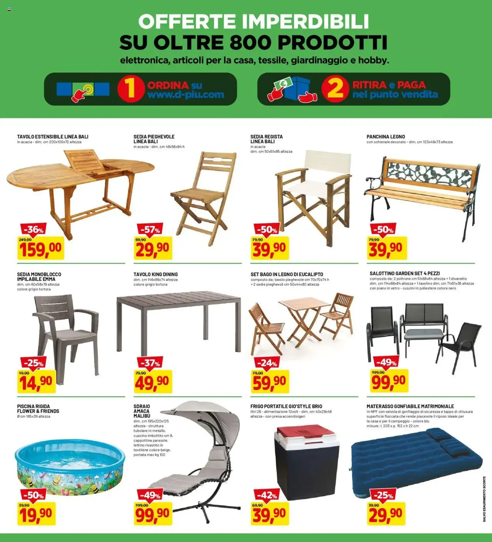Volantino D Più - volantino valido dal 23/06/2025 pagina 19 di 20 Volantino D Più - volantino valido dal 23/06/2025 pagina 19 di 20