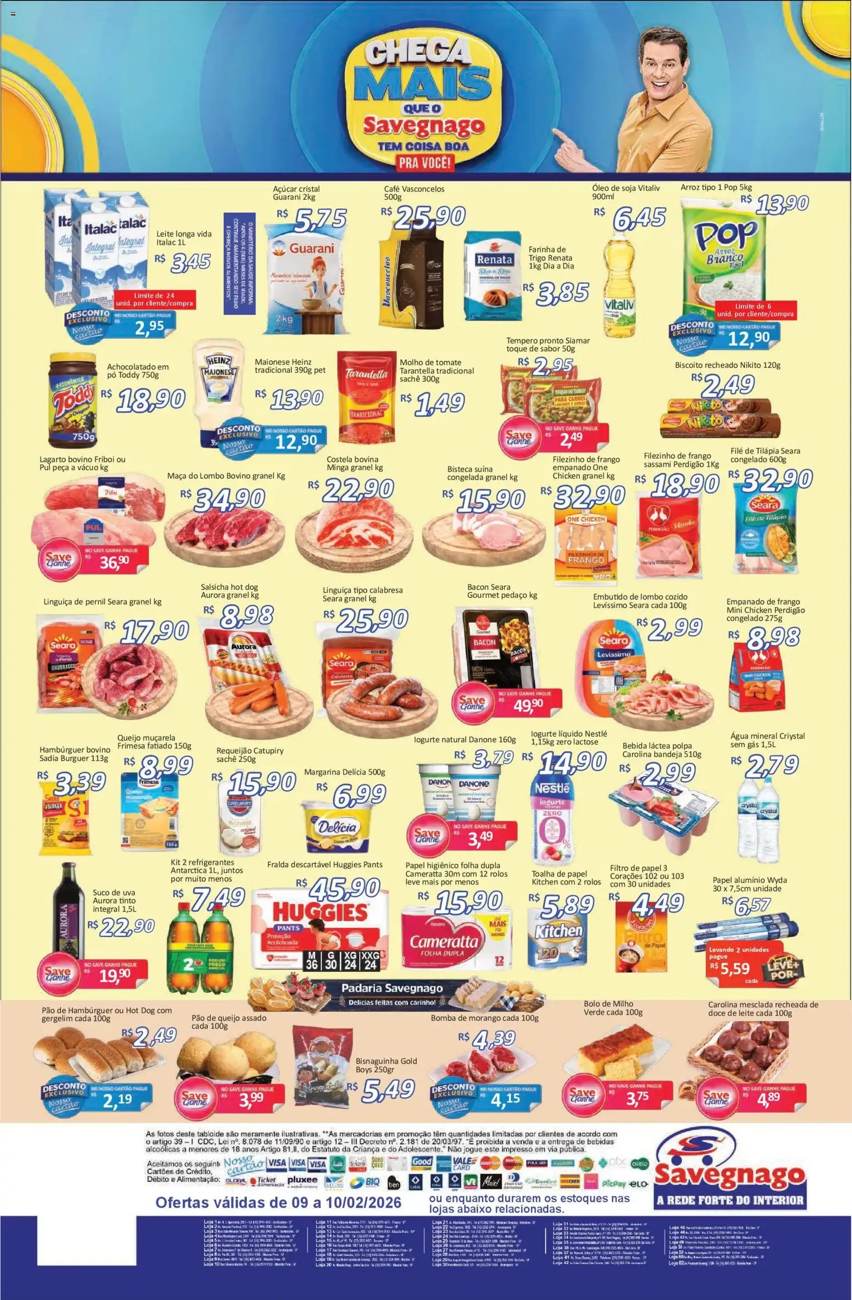 Savegnago - Ofertas da semana - folheto válido a partir de 09/02/2026 página 2 de 2