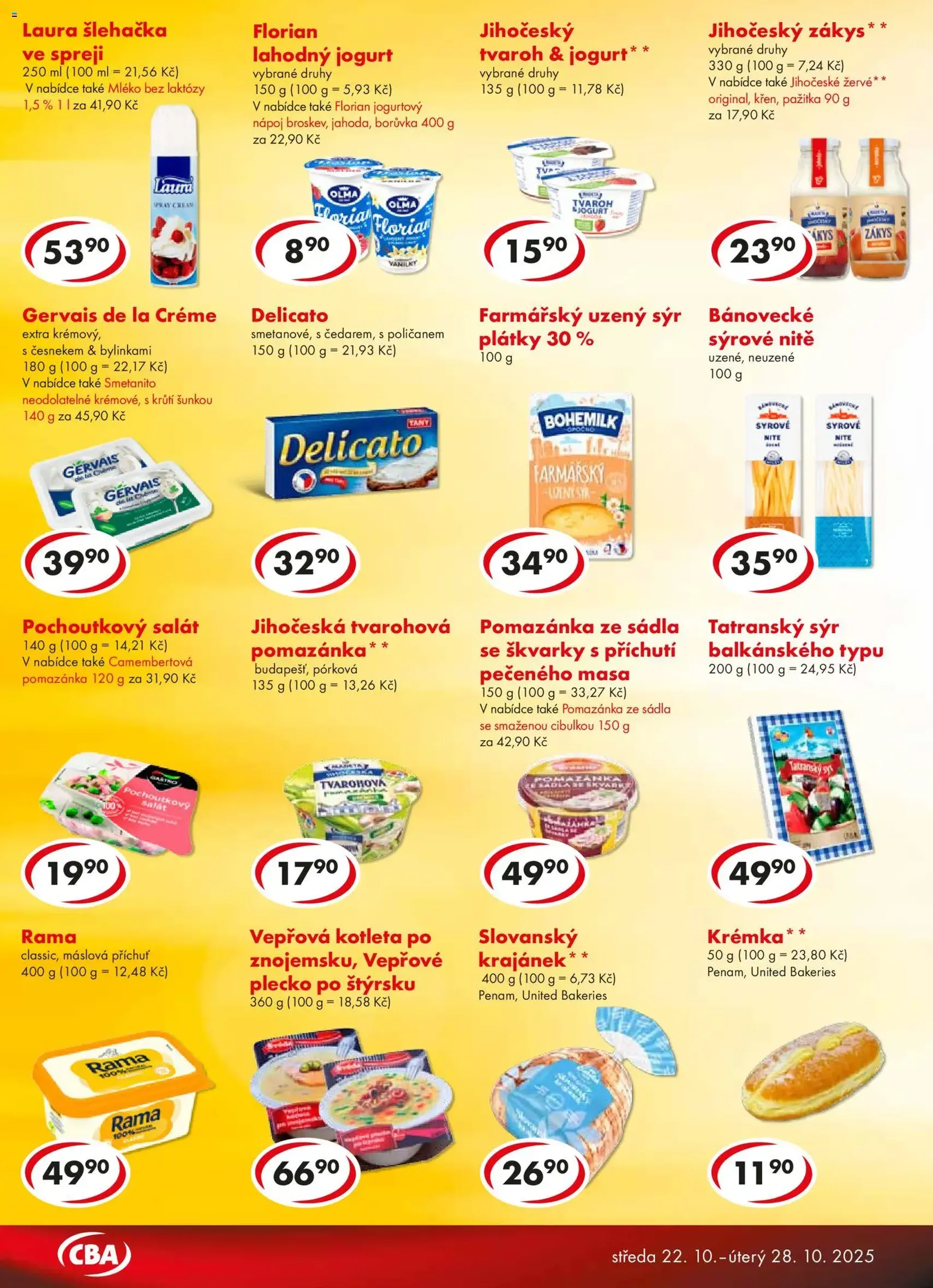 CBA leták - Premium - platný leták od 22.10.2025 strana 2 z 4