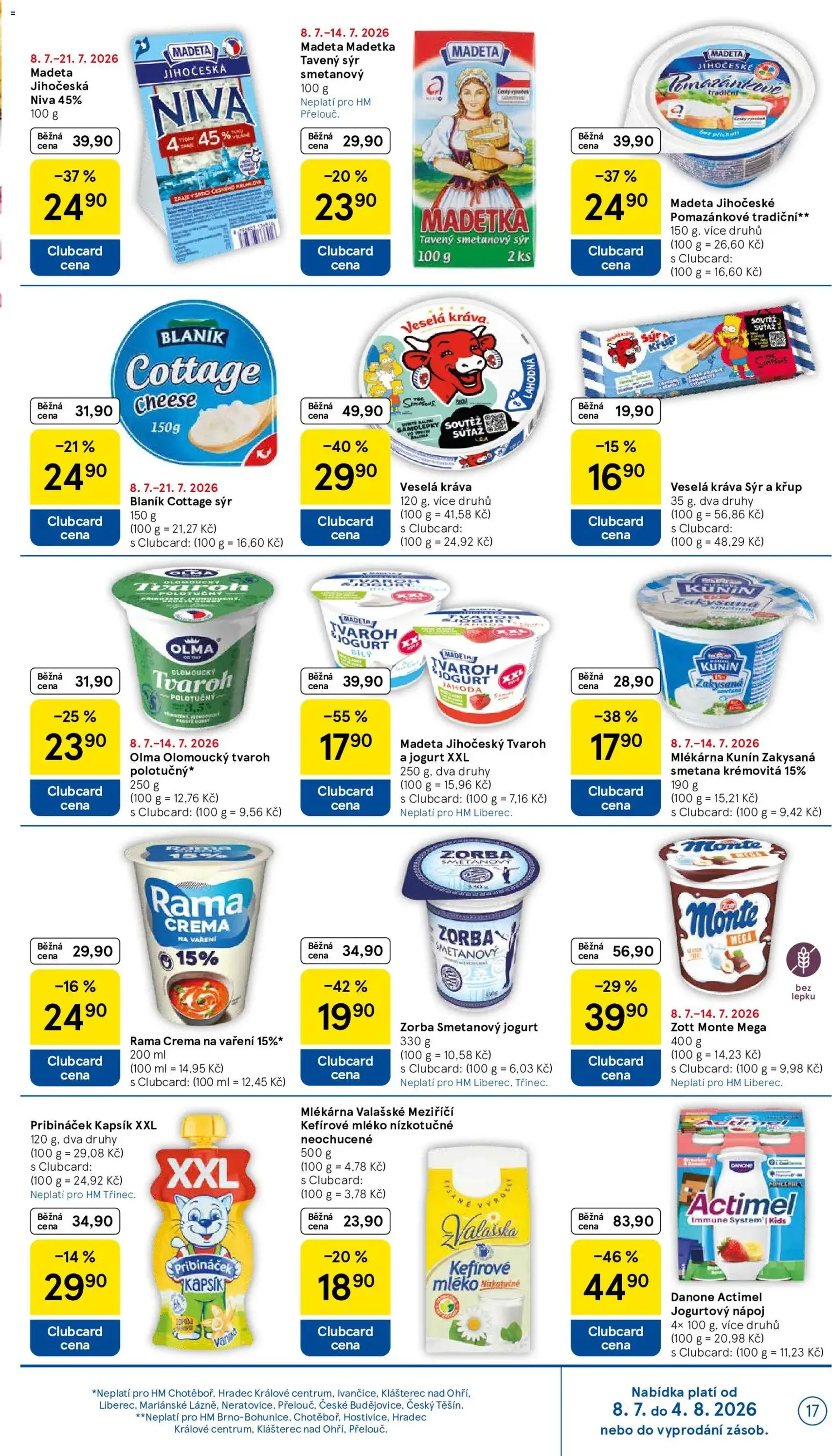 Tesco leták - Hypermarket - platný leták od 08.07.2026 strana 17 z 36