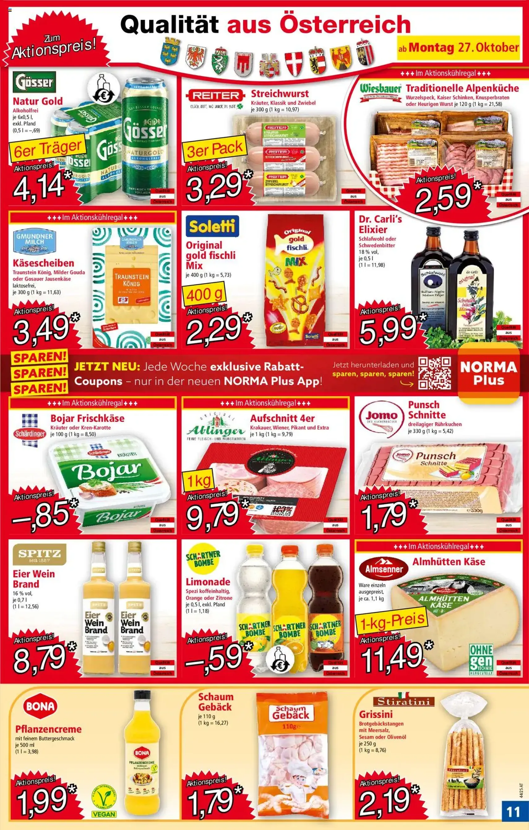 Norma Flugblatt - Gültiger Prospekt ab 27.10.2025, Seite 12 von insgesamt 19 Norma Flugblatt - Gültiger Prospekt ab 27.10.2025, Seite 12 von insgesamt 19